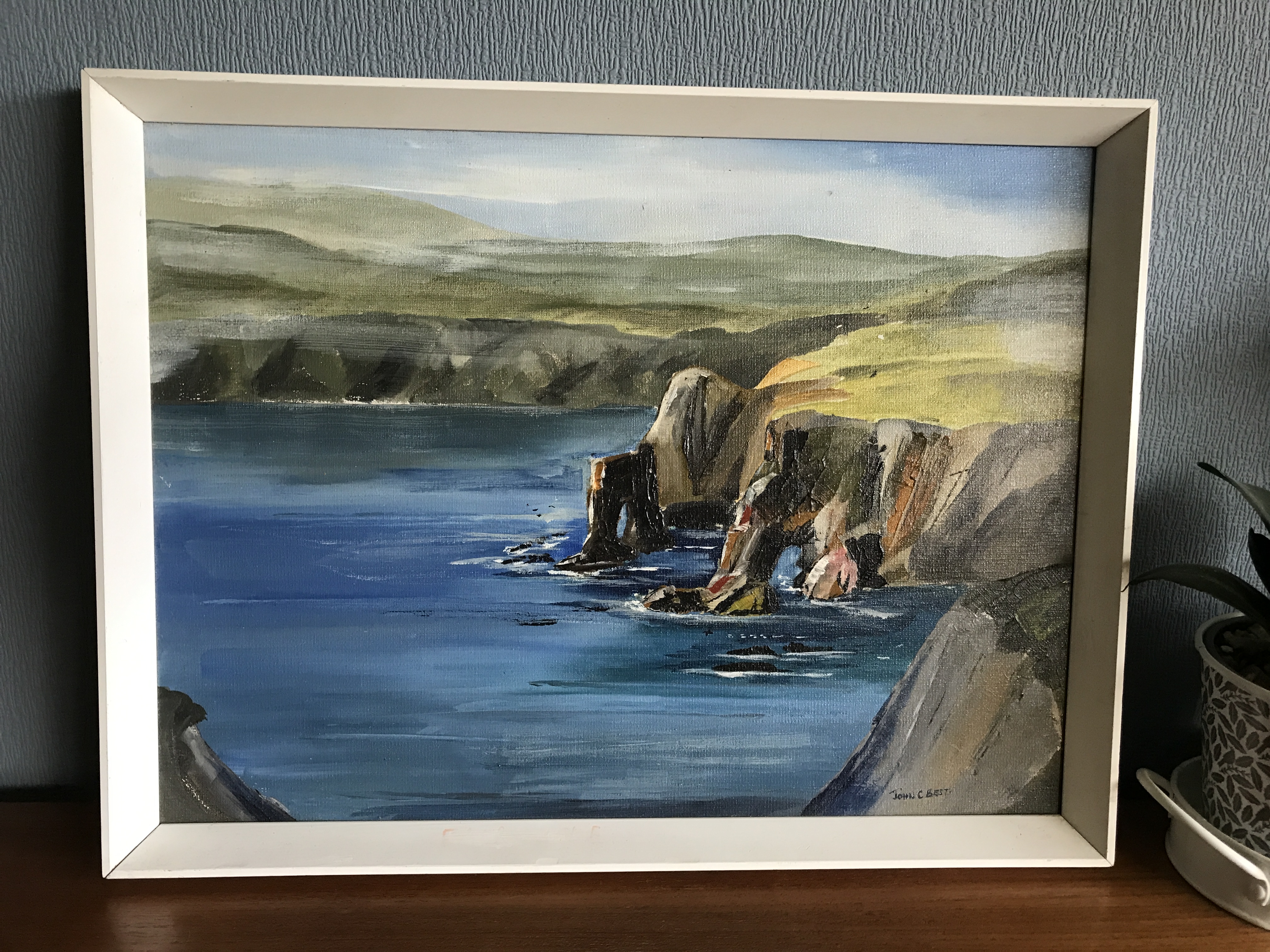 Coastal Landscape Painting