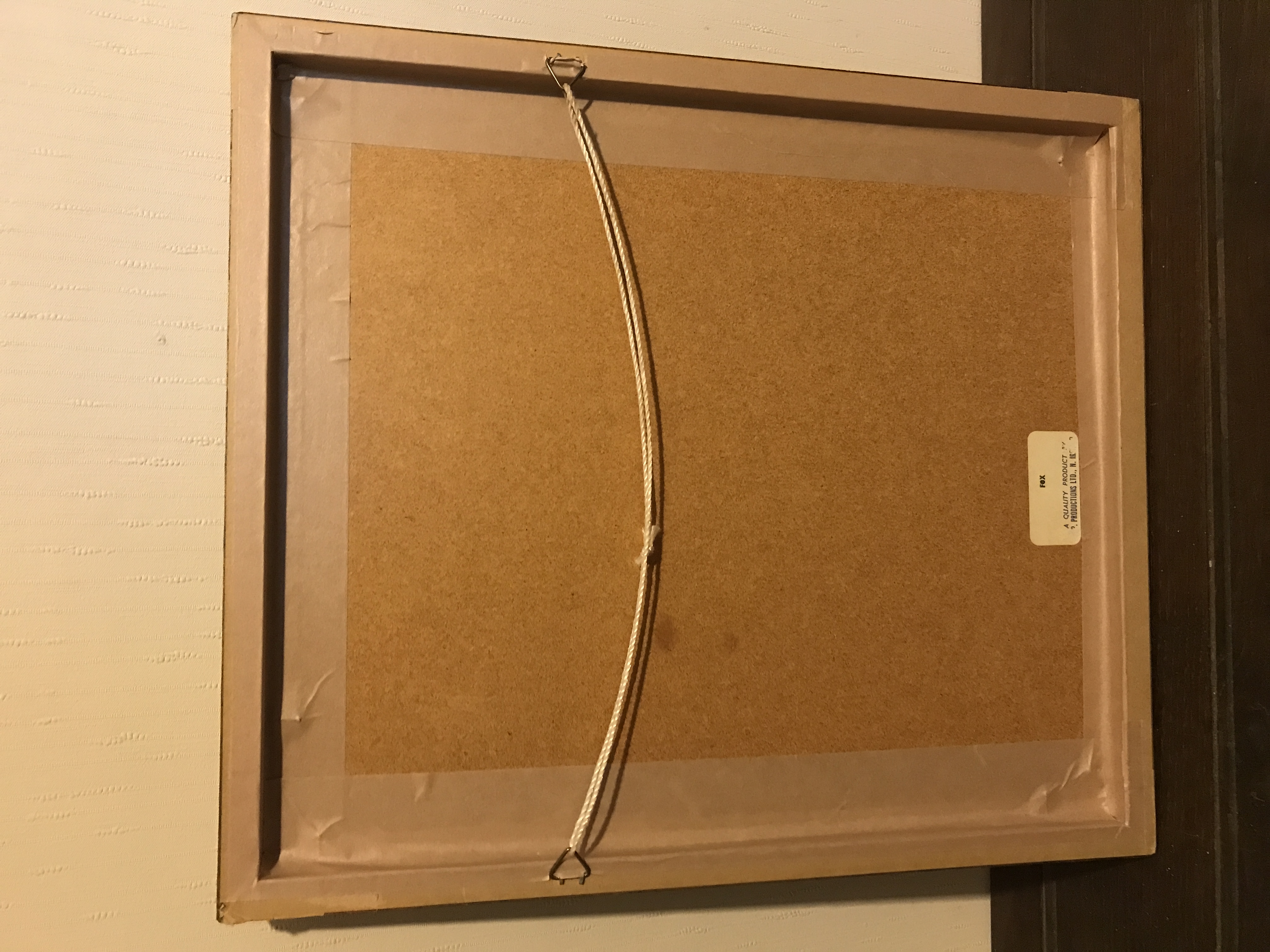 Mads Stage Vintage print of a Fox. 