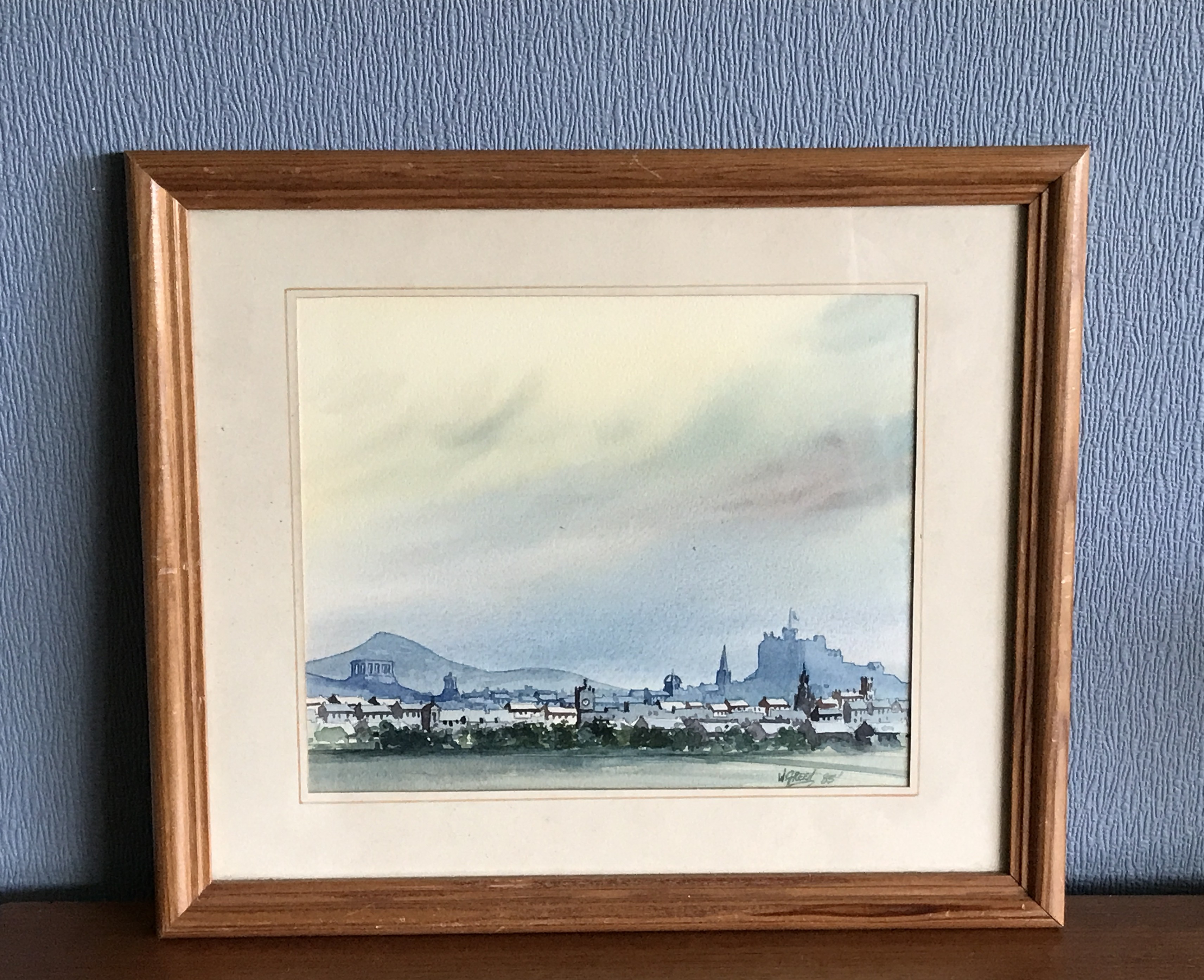 W. Green. Edinburgh Cityscape