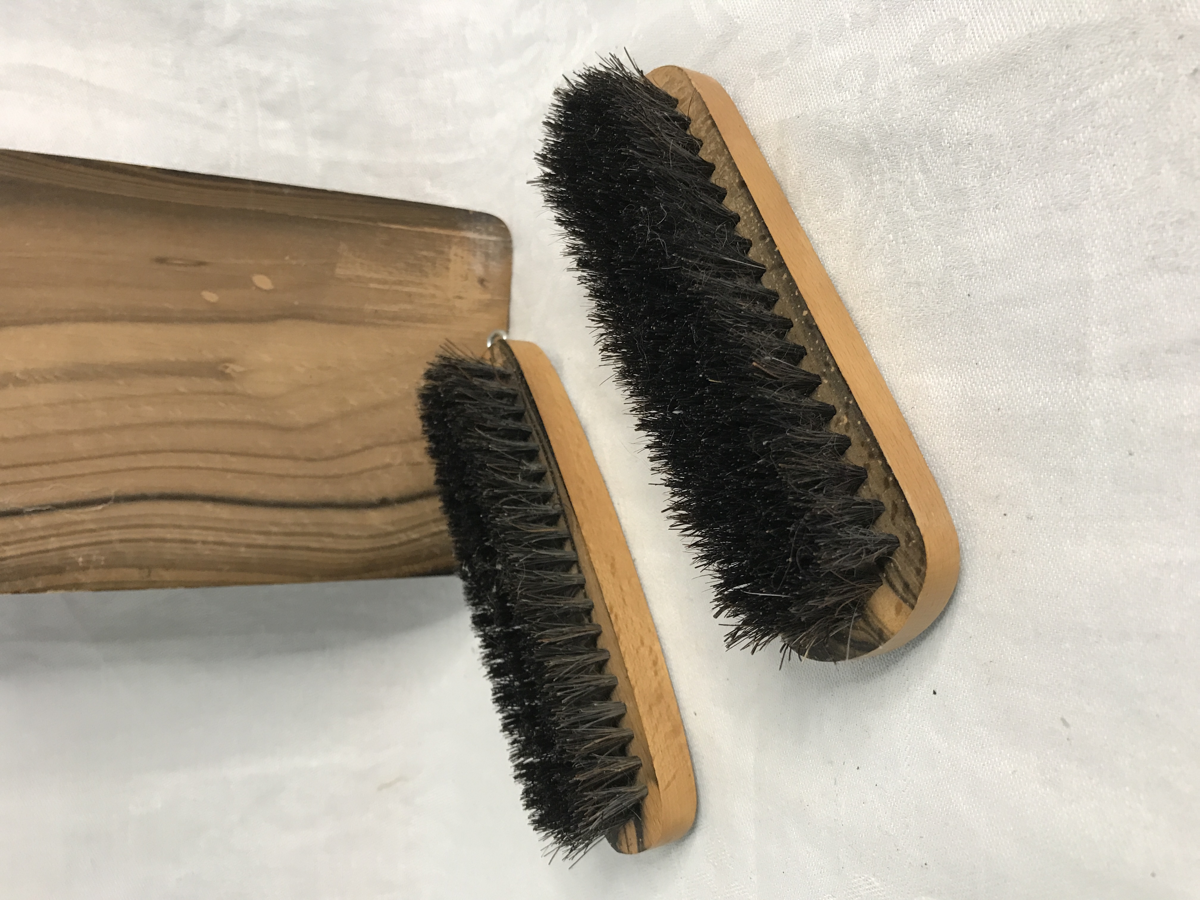 Vintage MCM hat and coat brush set