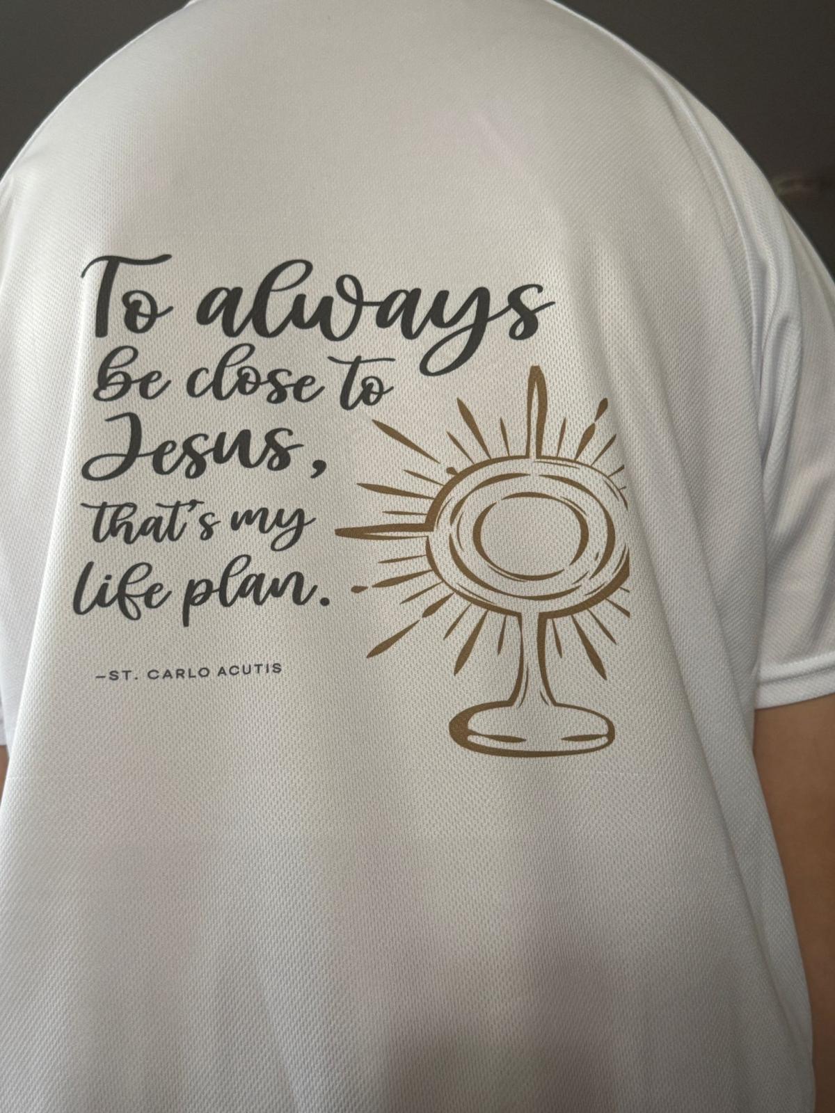 Carlo Acutis Unisex T-Shirt - White