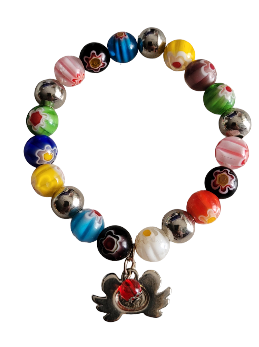 Pulseira Colorida de Contas