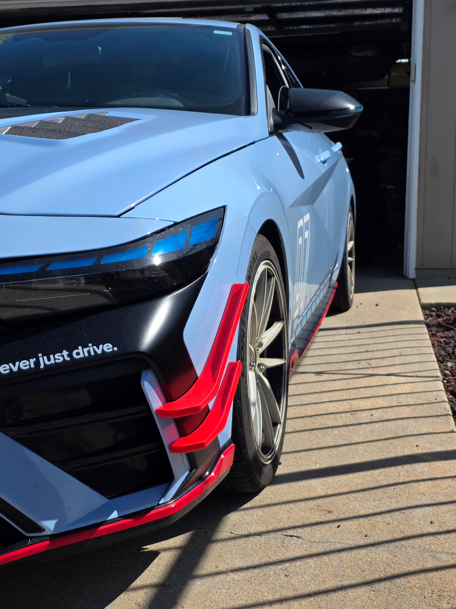 2024-2026 Elantra N NR-Lock Front Canard Modular Aero System ** Available for Preorder**  Shipments begin May 1st!