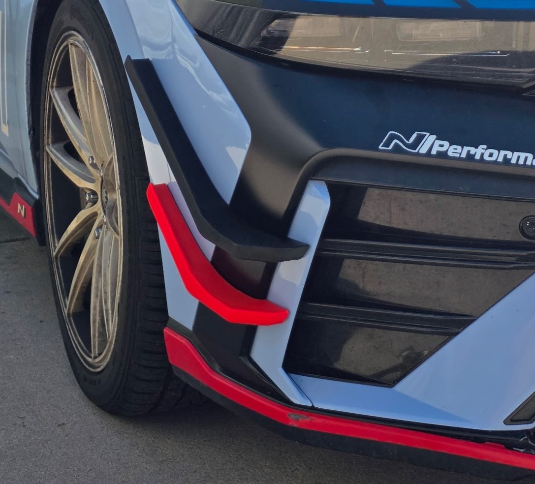 2024-2026 Elantra N NR-Lock Front Canard Modular Aero System ** Available for Preorder**  Shipments begin May 1st!