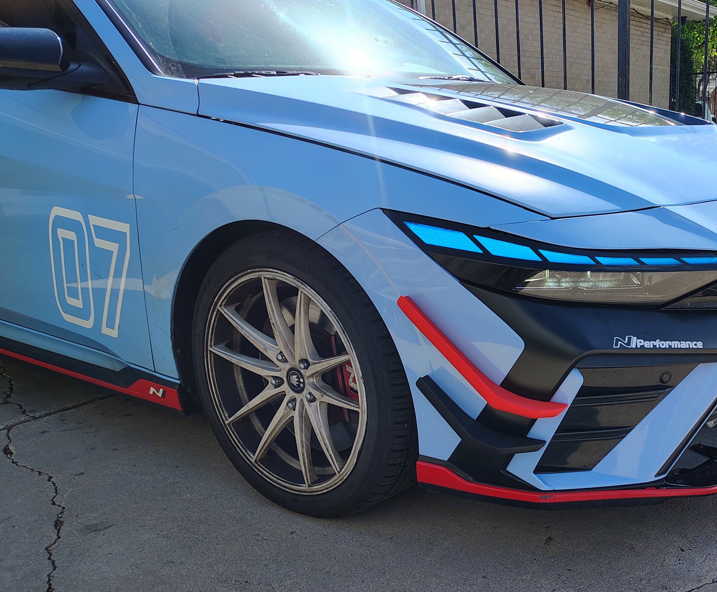 2024-2026 Elantra N NR-Lock Front Canard Modular Aero System ** Available for Preorder**  Shipments begin May 1st!