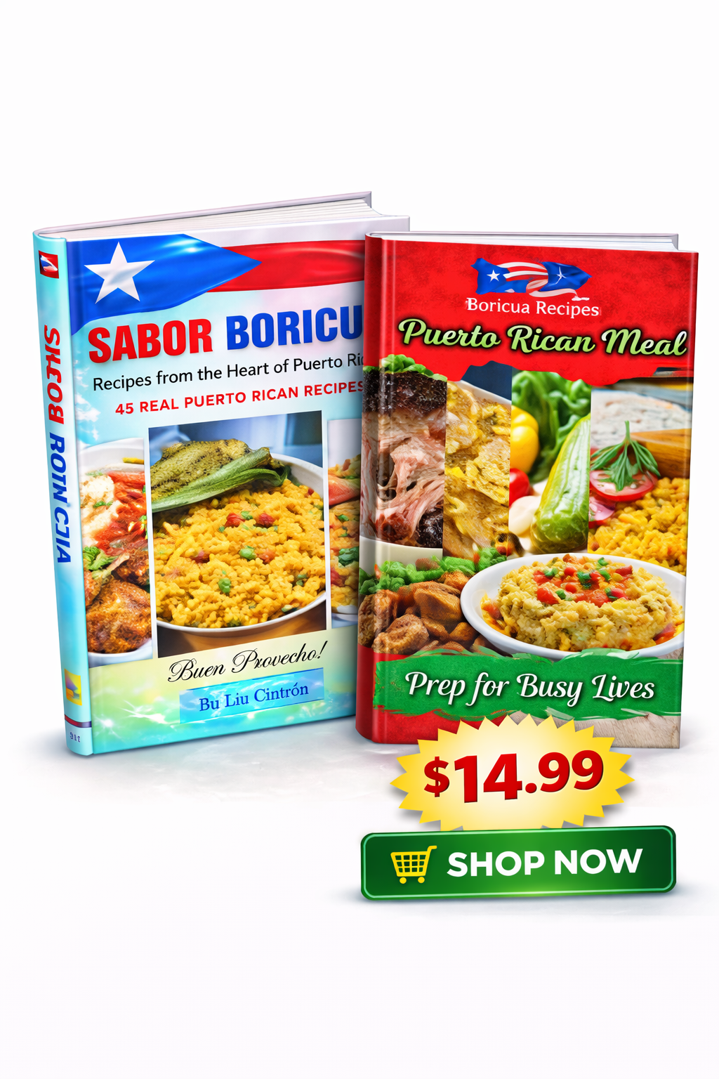 Boricua Cookbook Bundle (2 Books – Best Value)