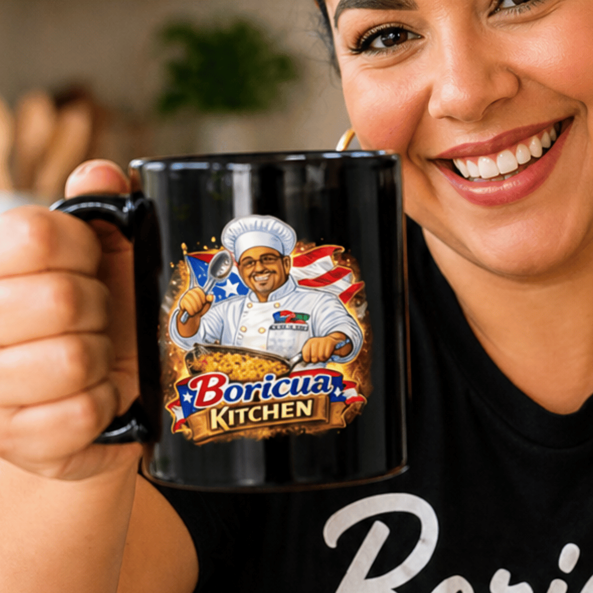 Boricua Kitchen Coffee Mug | Puerto Rican Chef Mug