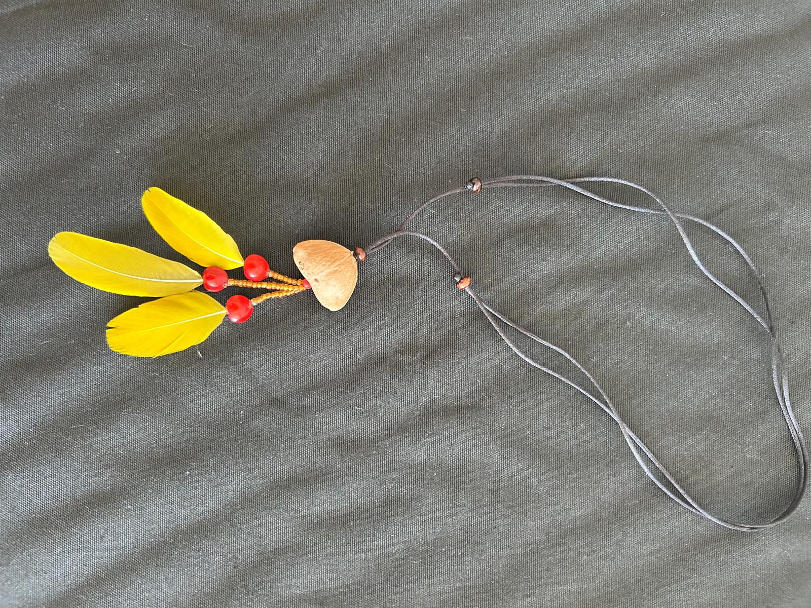 Handmade Feather Necklace