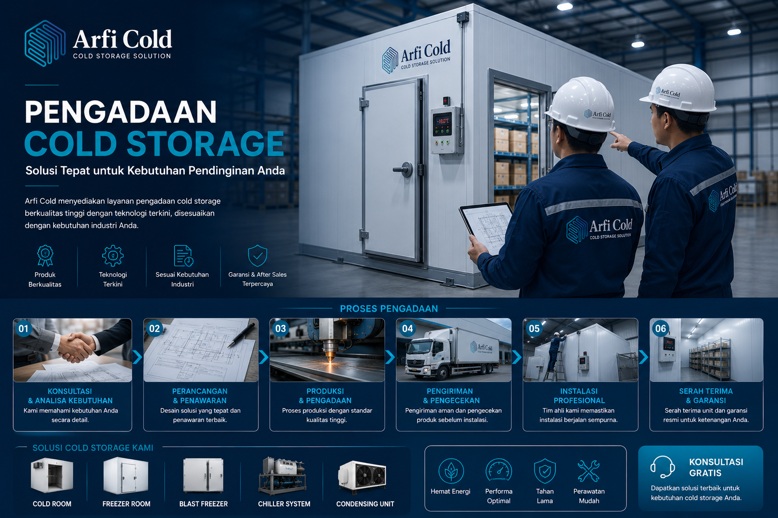 Jasa Pengadaan Cold Storage