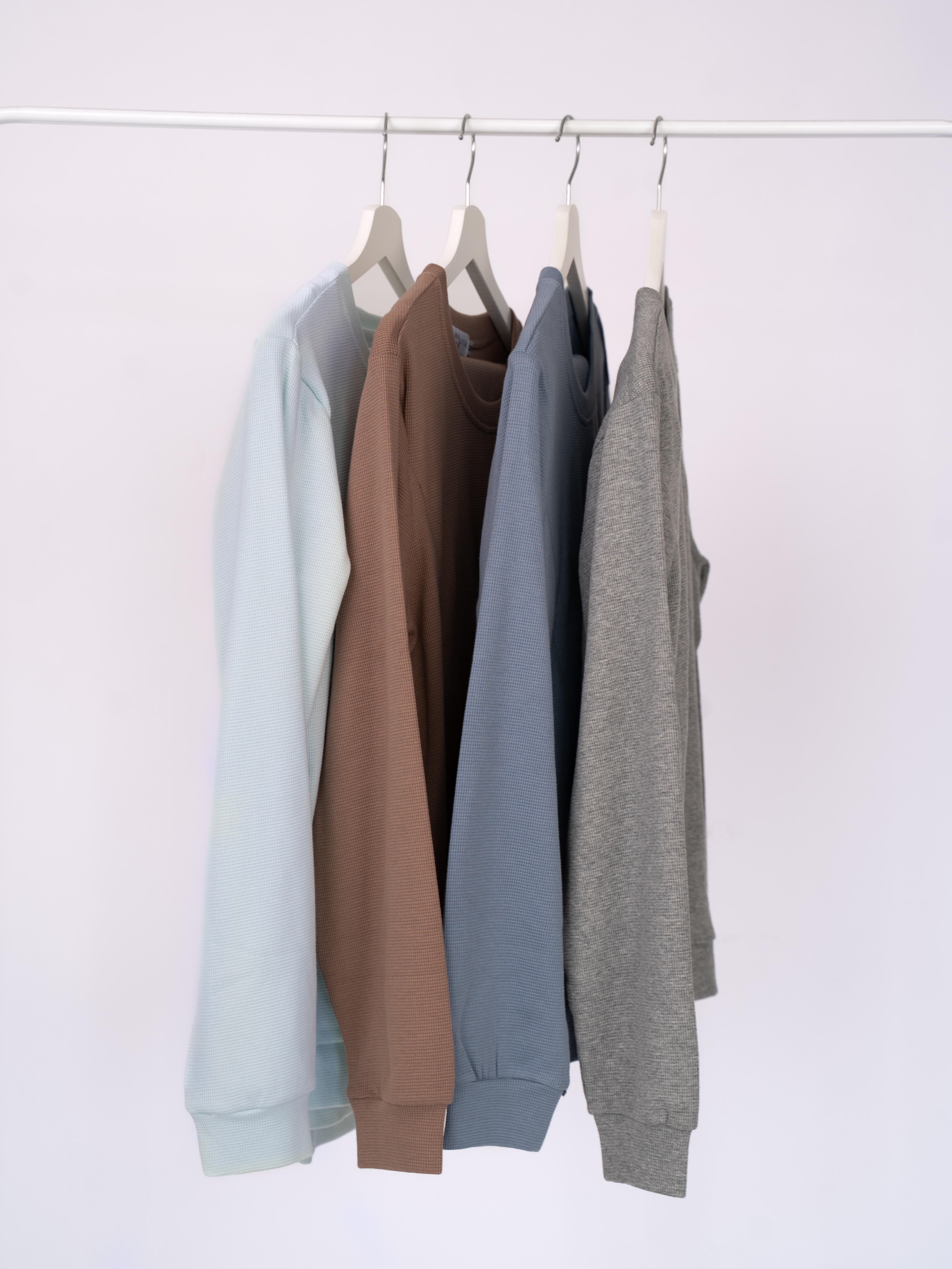 Žydras džemperis "Waffle Day"