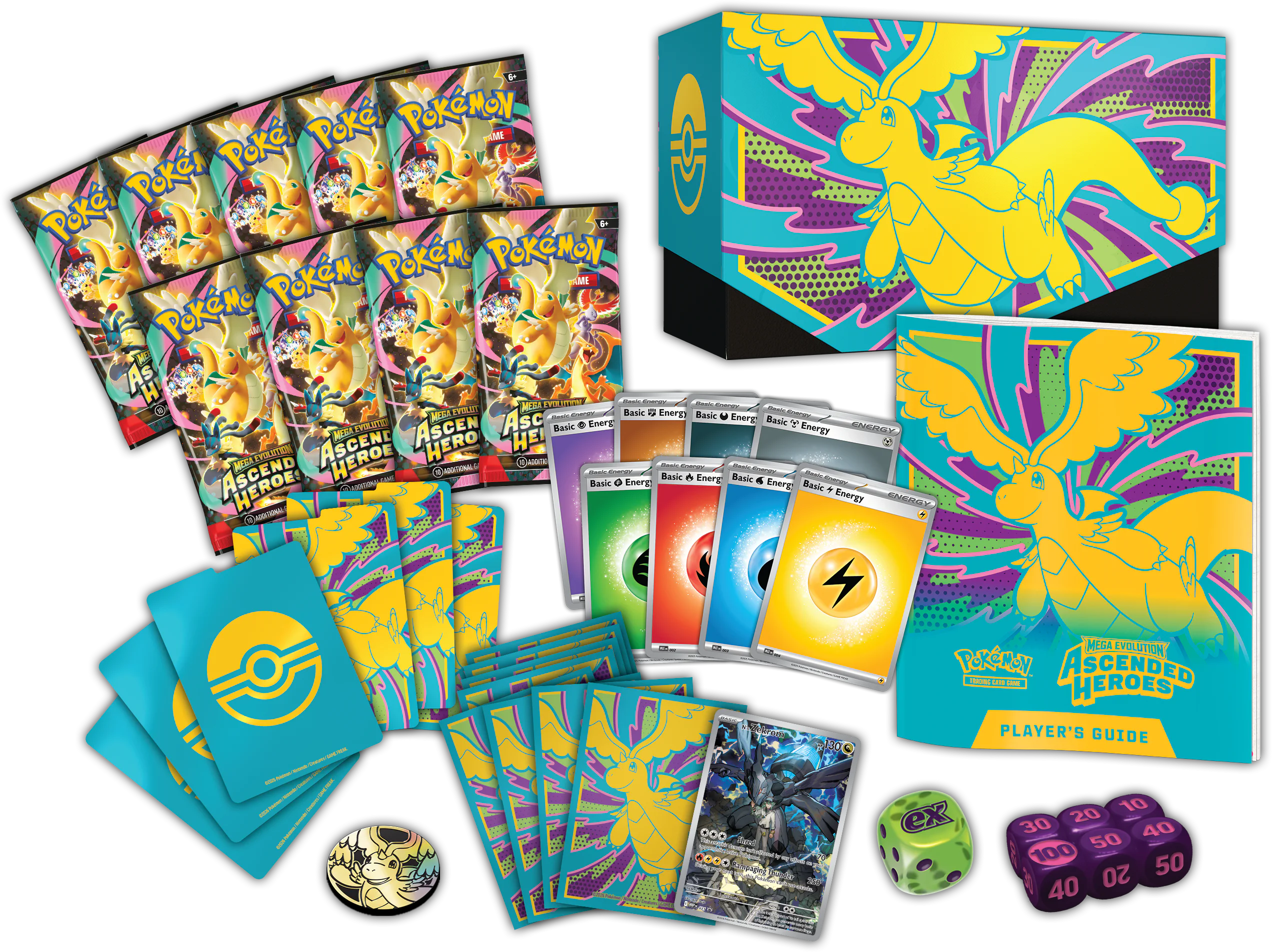 ETB Héros Transcendant | 2.5     Mega évolution 