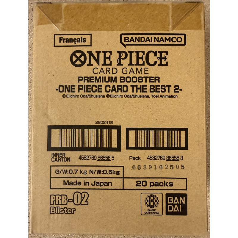 Display de blister PRB02 (20 boosters)