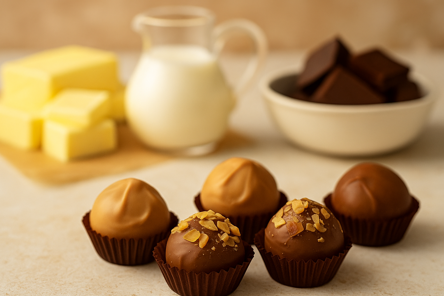 ترافلز الشوكولاتة - شكولاتة الفخامة الخالصة