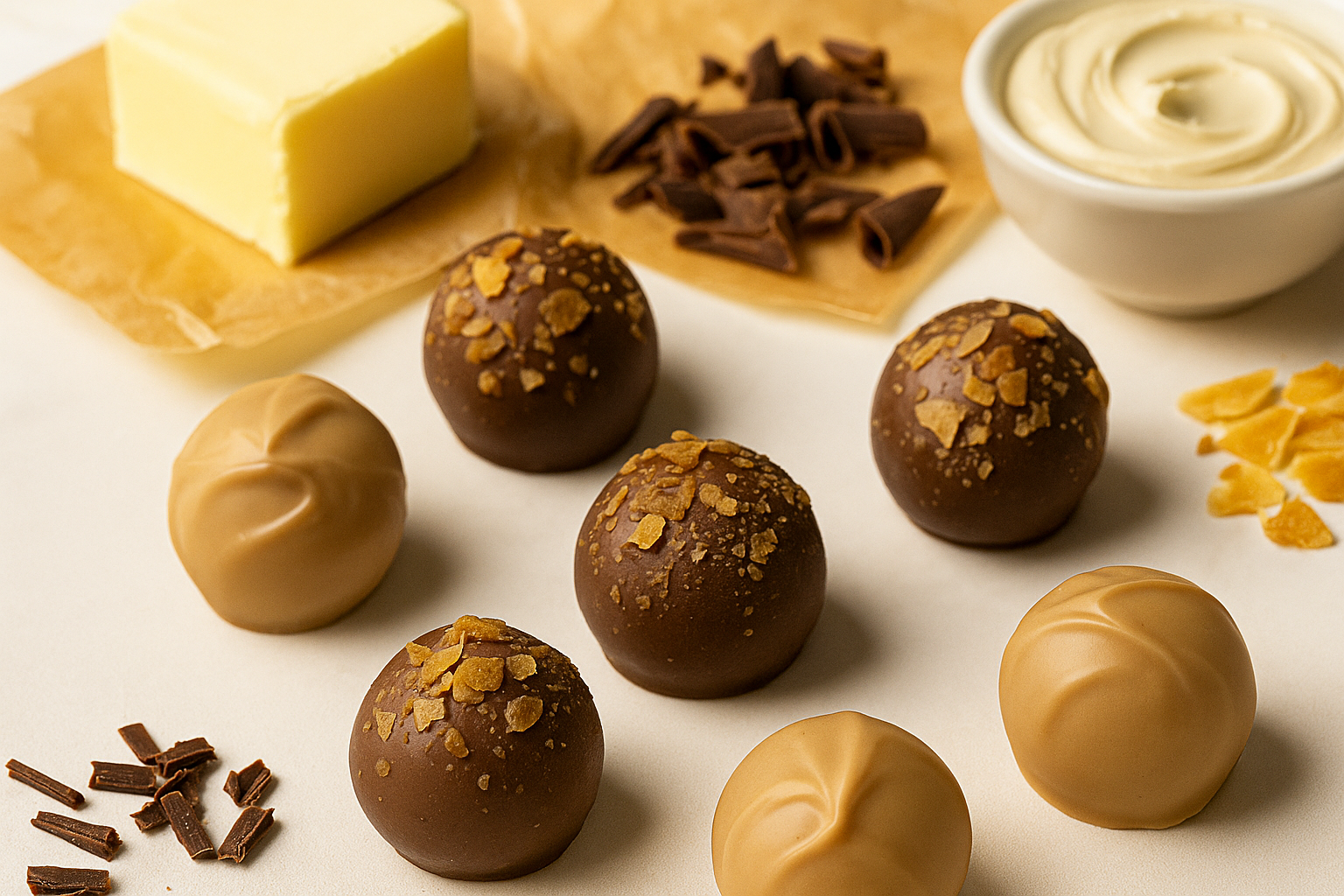 ترافلز الشوكولاتة - شكولاتة الفخامة الخالصة