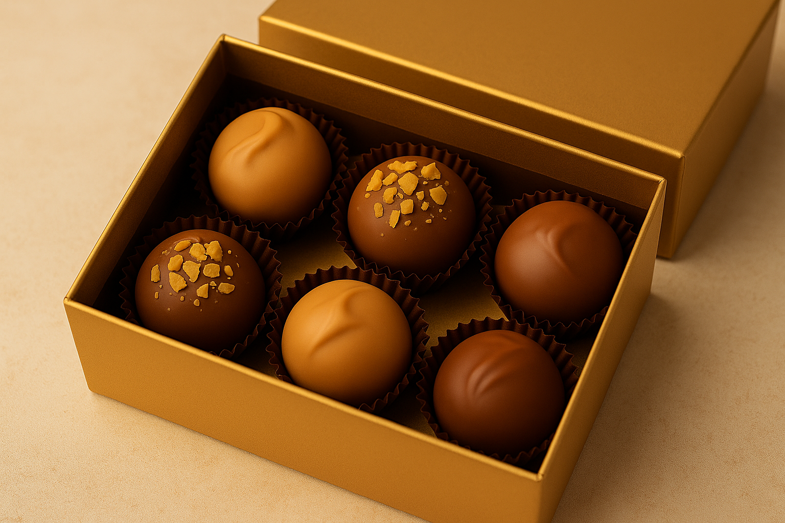 ترافلز الشوكولاتة - شكولاتة الفخامة الخالصة