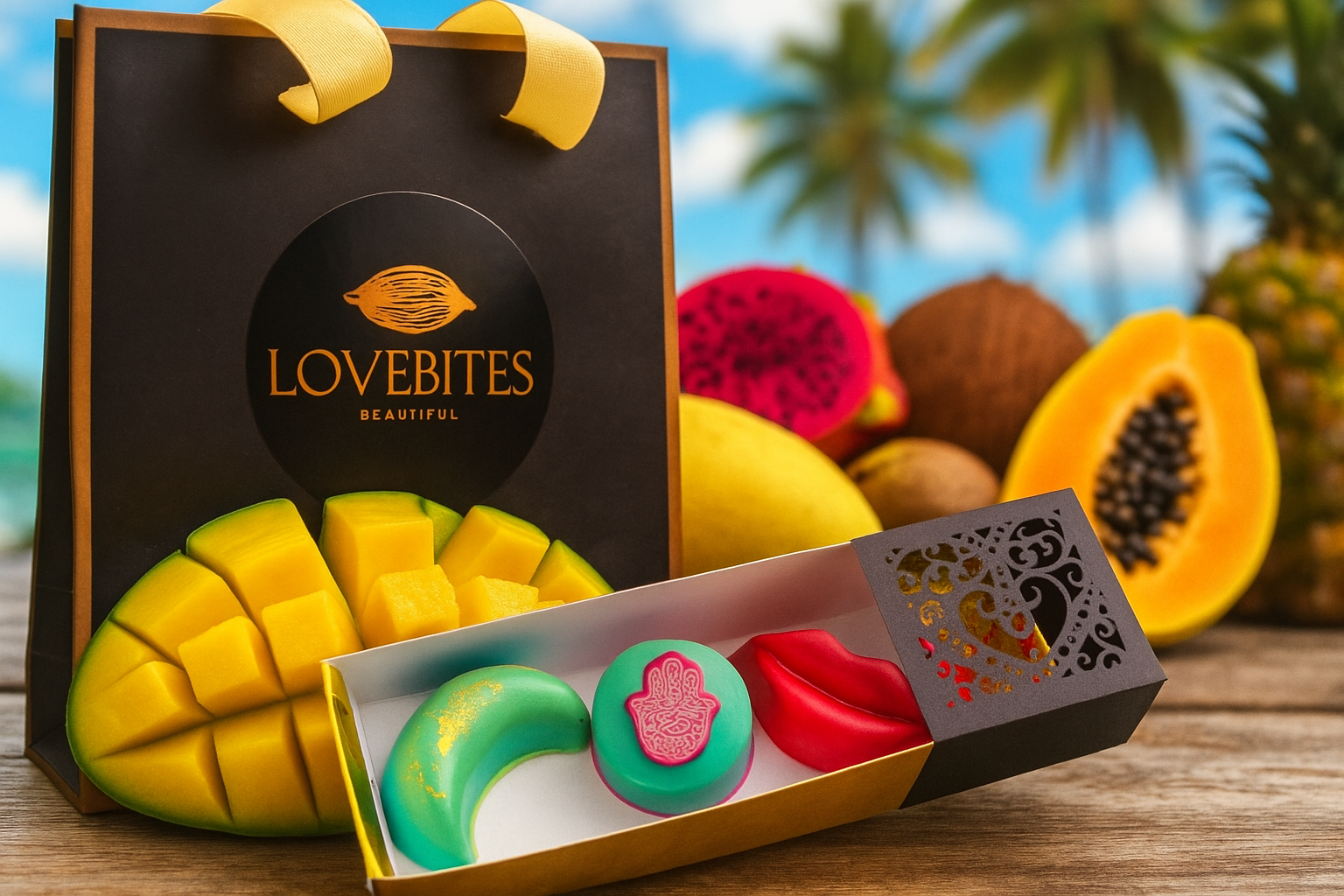 تروبيكال فروت ديلوكس – شوكولاتة الفواكه الاستوائية