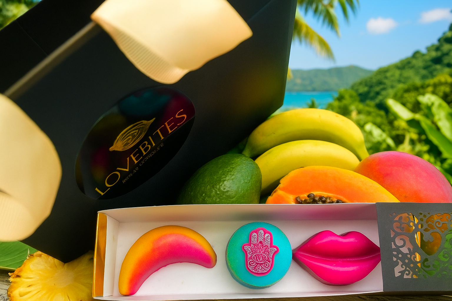 تروبيكال فروت ديلوكس – شوكولاتة الفواكه الاستوائية