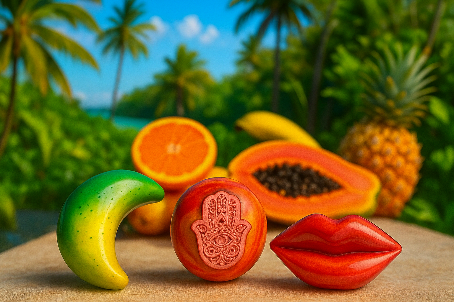 تروبيكال فروت ديلوكس – شوكولاتة الفواكه الاستوائية