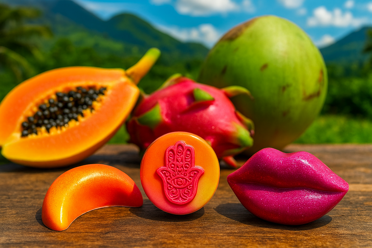 تروبيكال فروت ديلوكس – شوكولاتة الفواكه الاستوائية