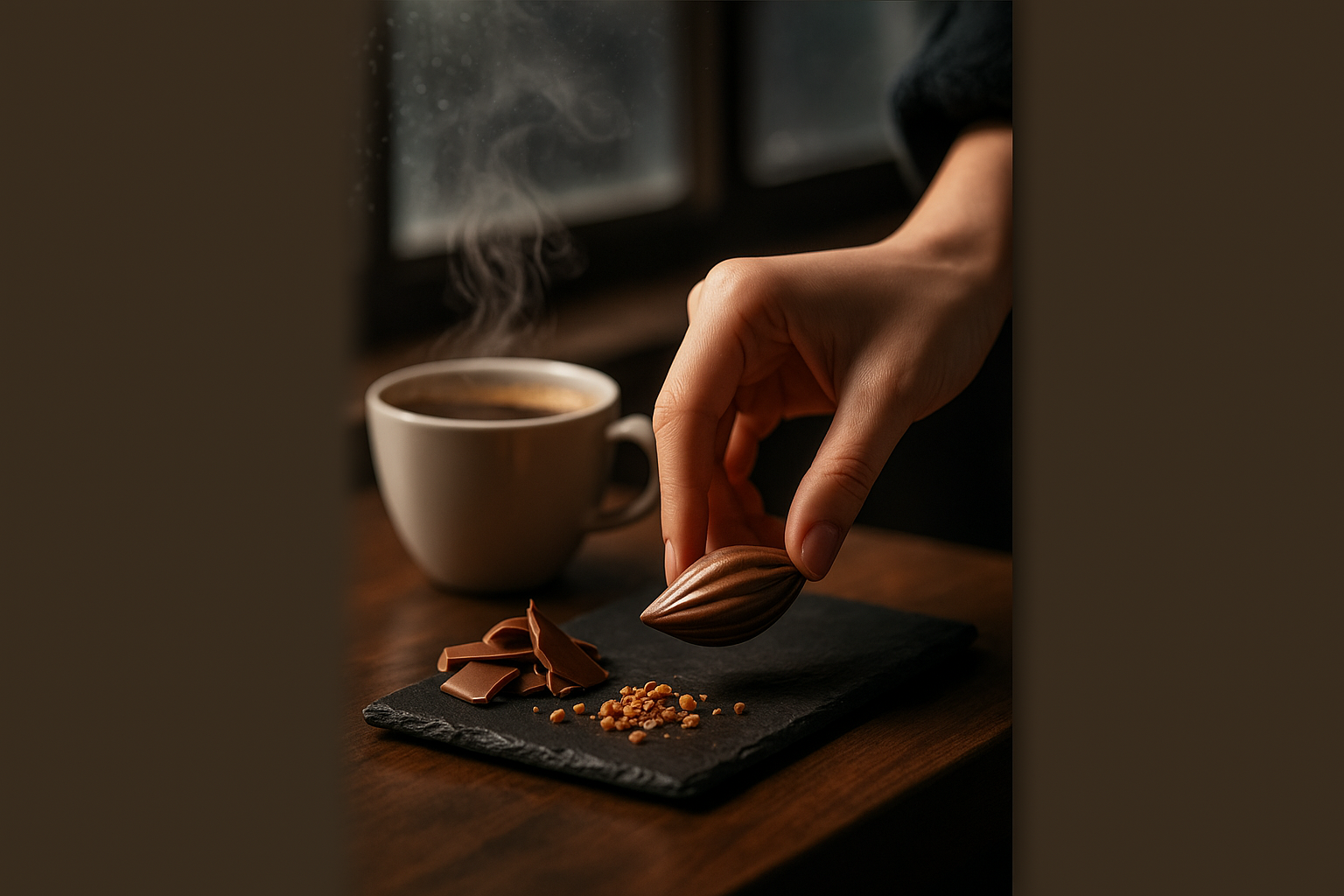 شكولاتة كريما قهوة – شوكولاتة سويسرية بالحشو القهوي المقرمش