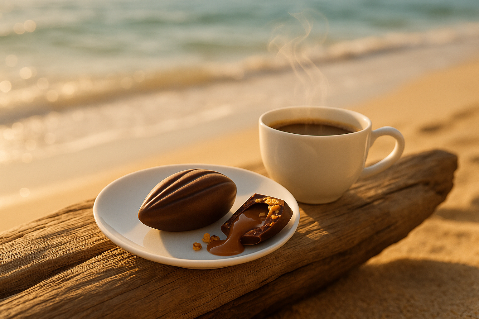 شكولاتة كريما قهوة – شوكولاتة سويسرية بالحشو القهوي المقرمش