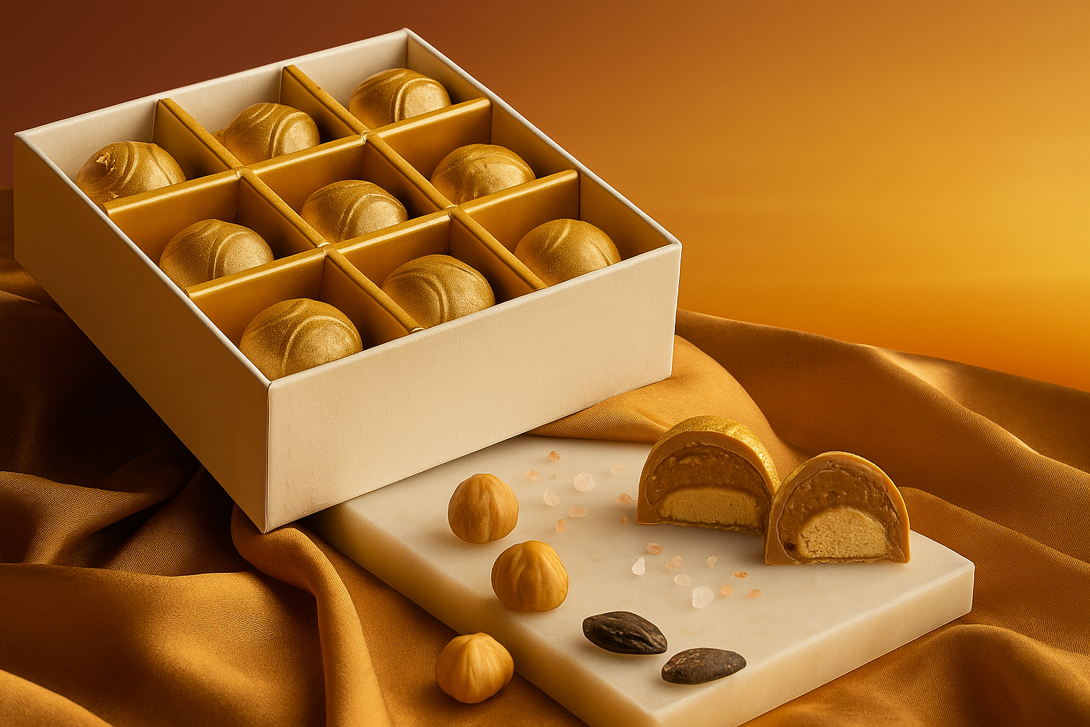 غولدن صن ست – برالين الشوكولاتة البلوند بالفلفل الهملايا