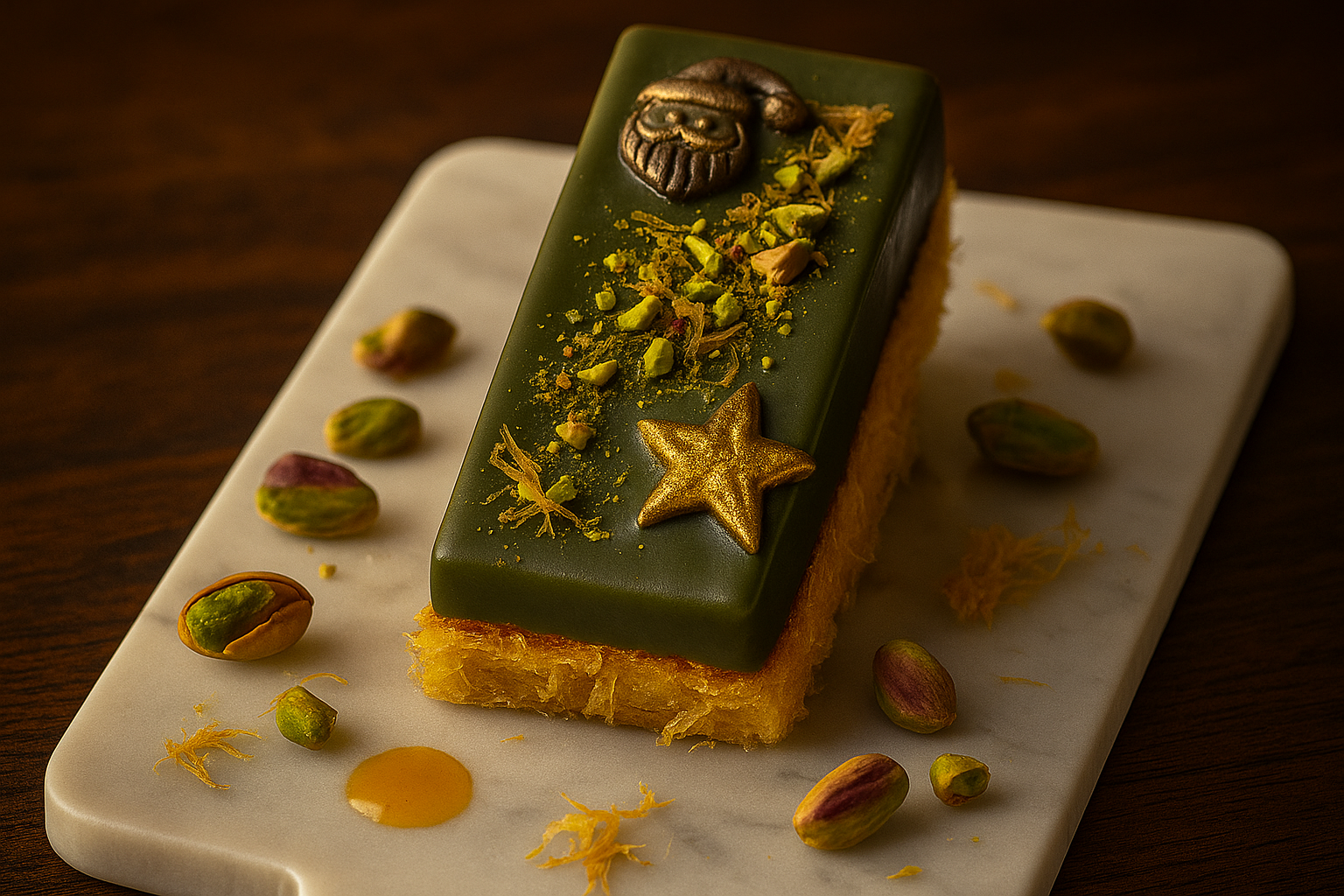 كنافة بيستاشيو بار – الكنافة بالمكسرات