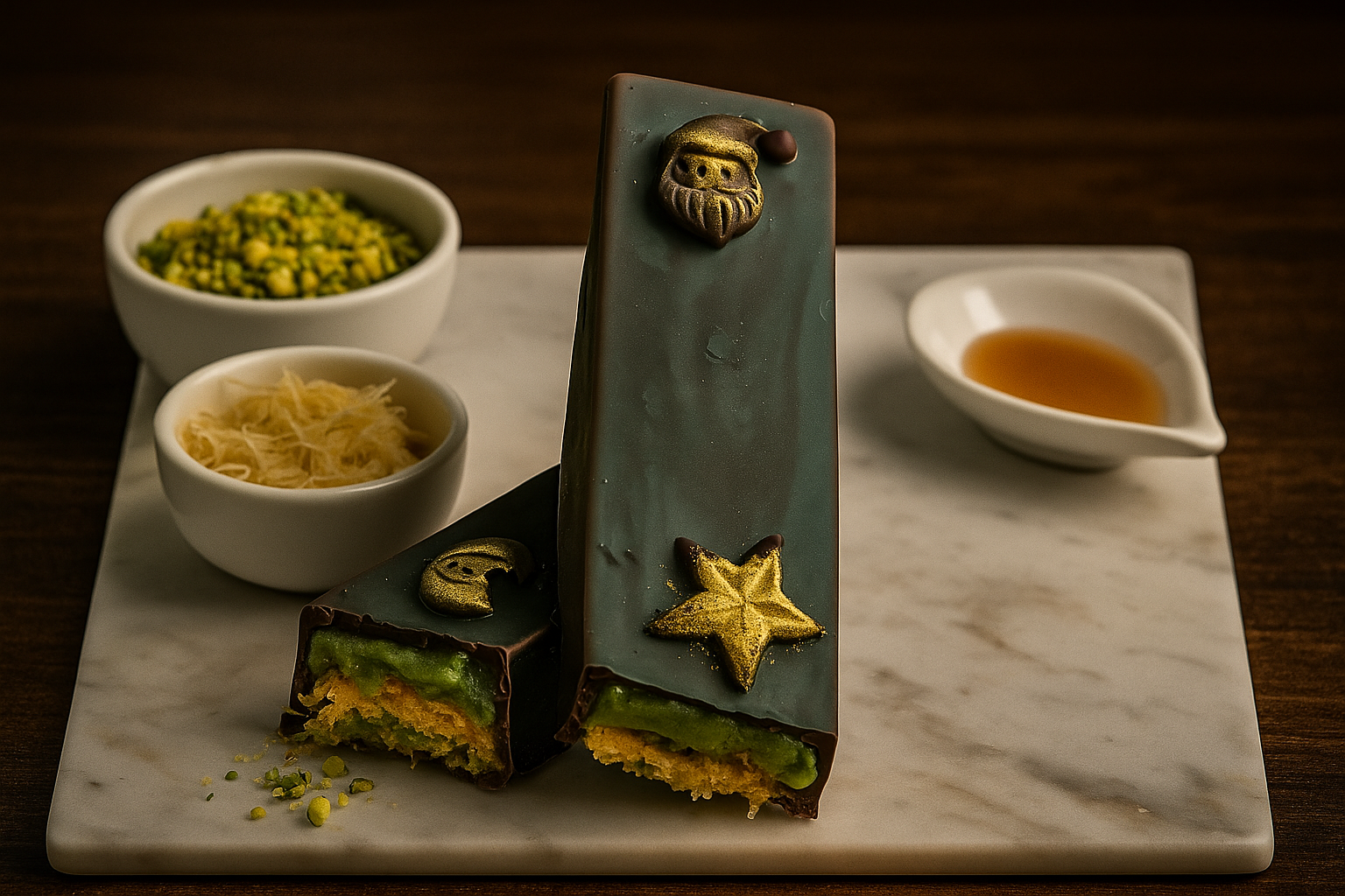 كنافة بيستاشيو بار – الكنافة بالمكسرات