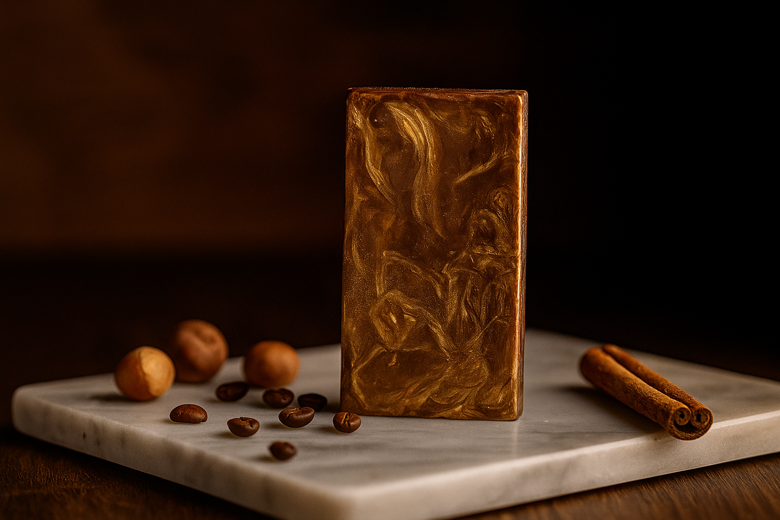 بار شوكولاتة داكنة بالفستق المحمّص