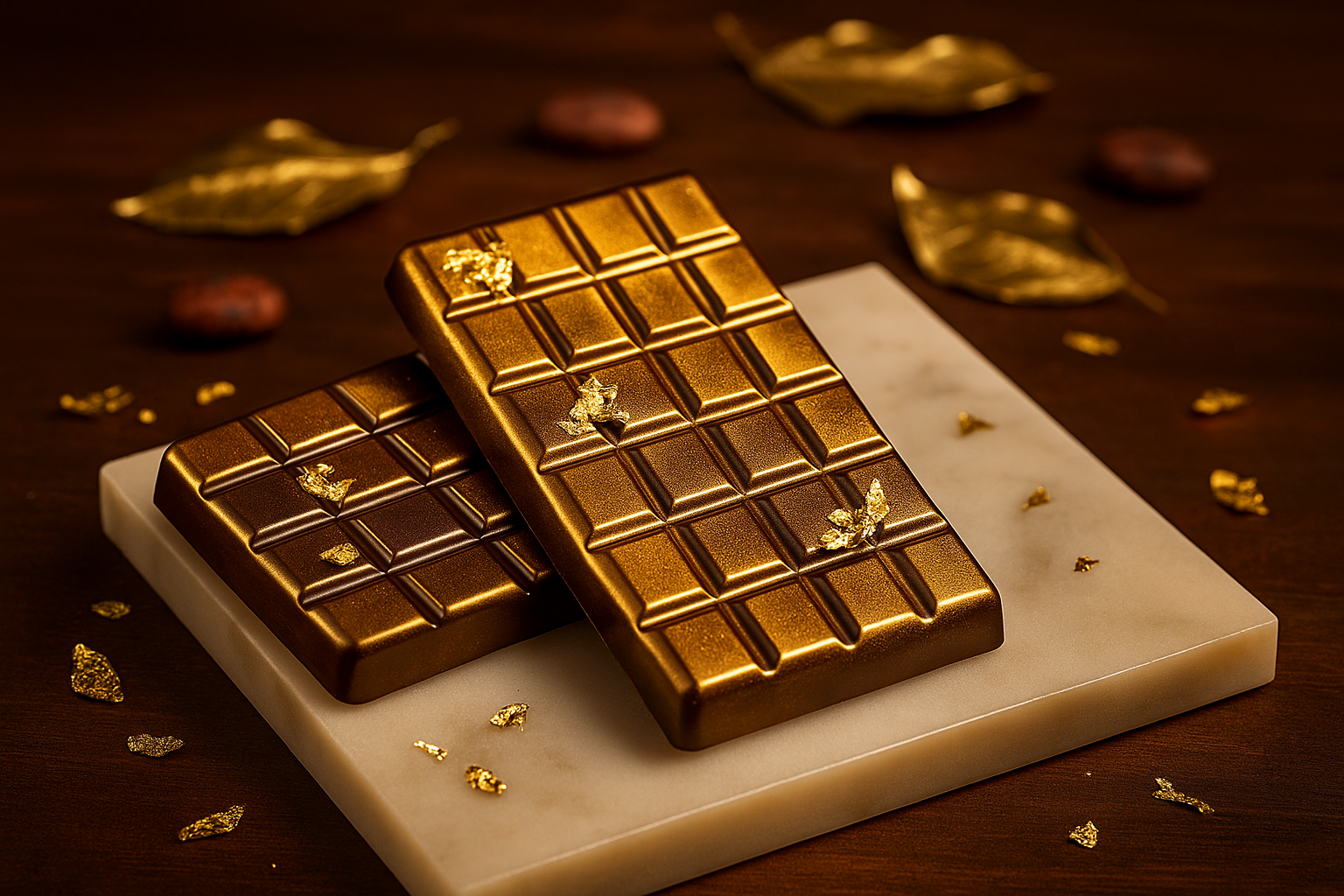 جولدن شيك – بار الشوكولاتة البلجيكية المعدني الذهبي