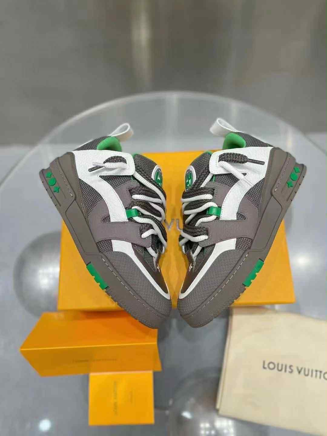 LV Trainers Skate Monogram