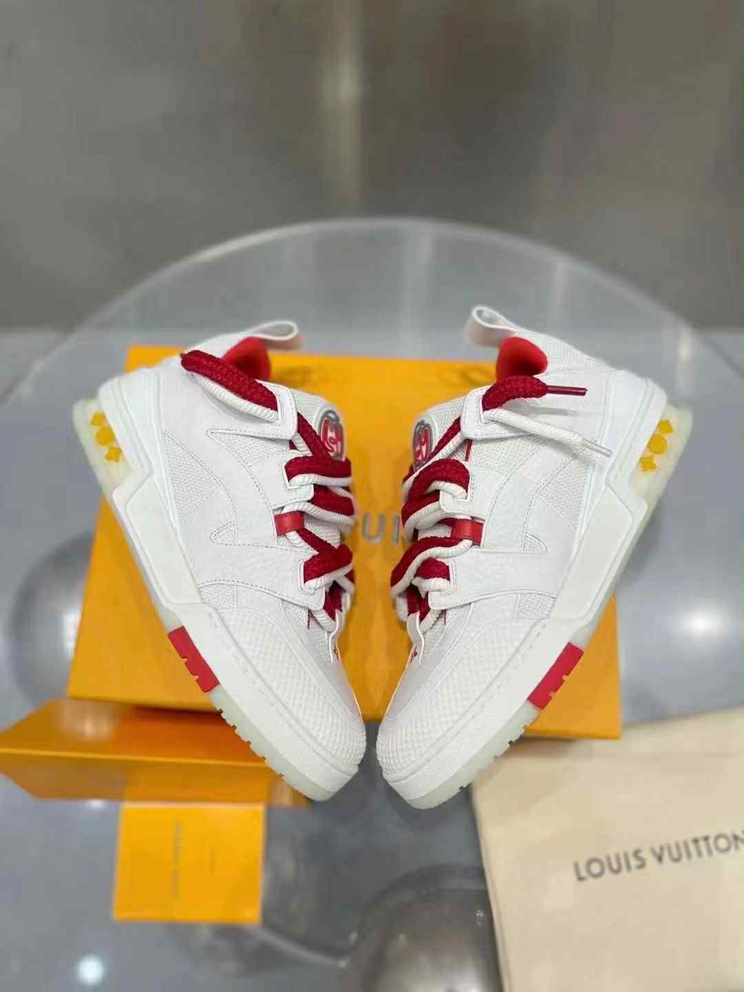 LV Trainers Skate Monogram
