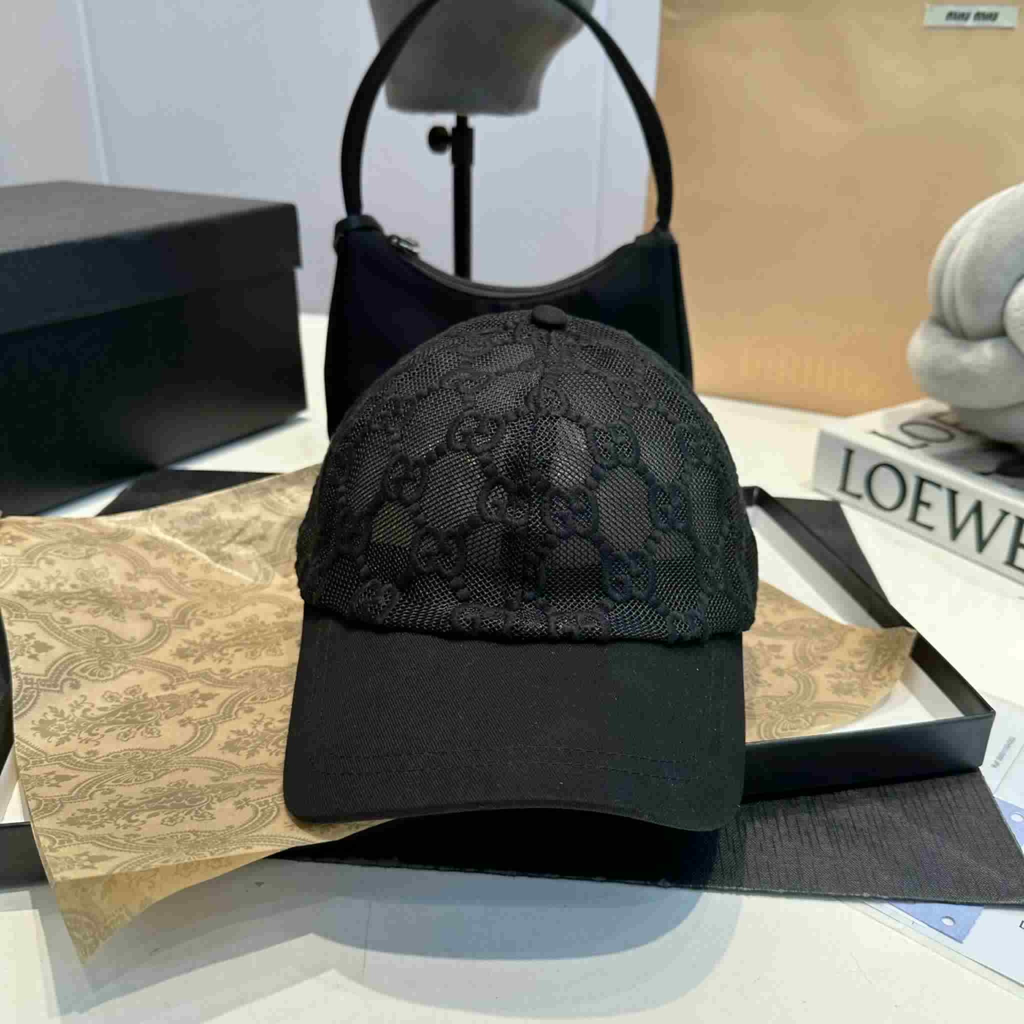Casquette GG Ecru 1.1