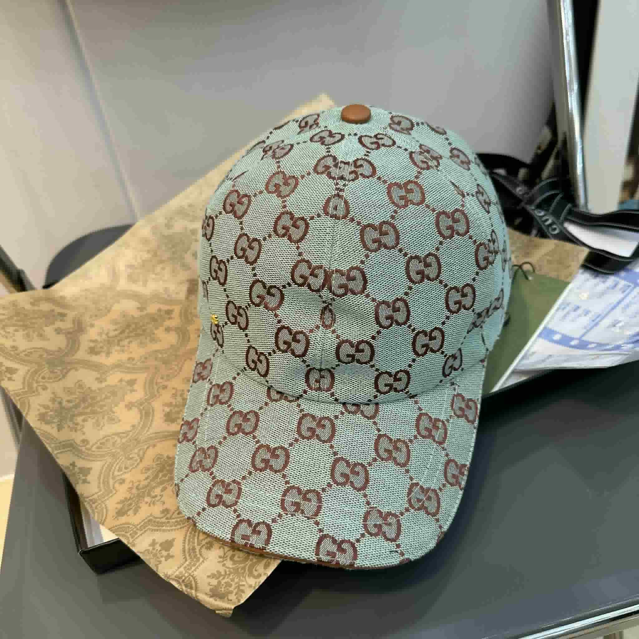 Casquette GG Turquoise 1.1
