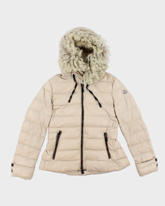 Doudoune Monc**r Alpin Fourrure Femme