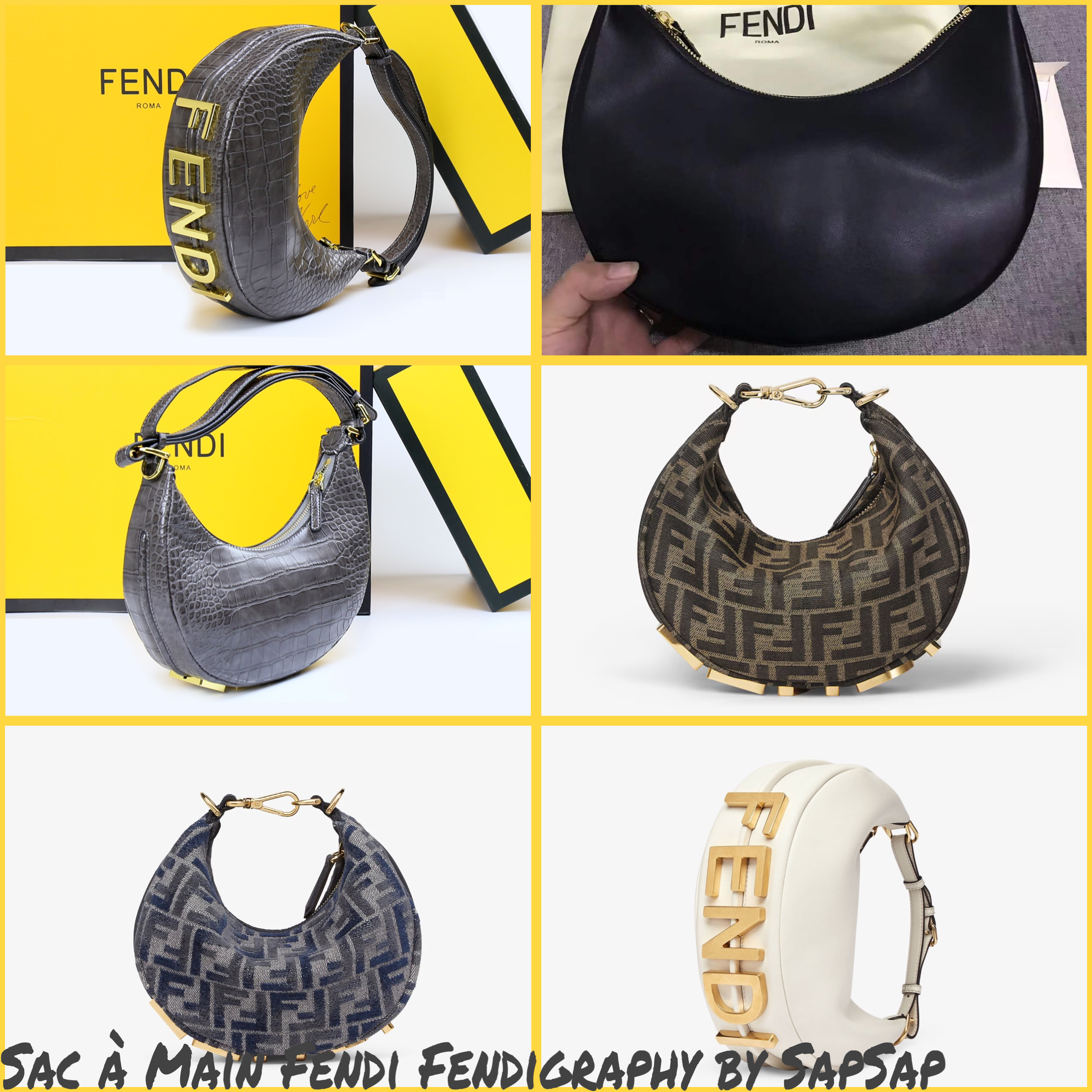 Sac à Main Fen*i Fendigraphy