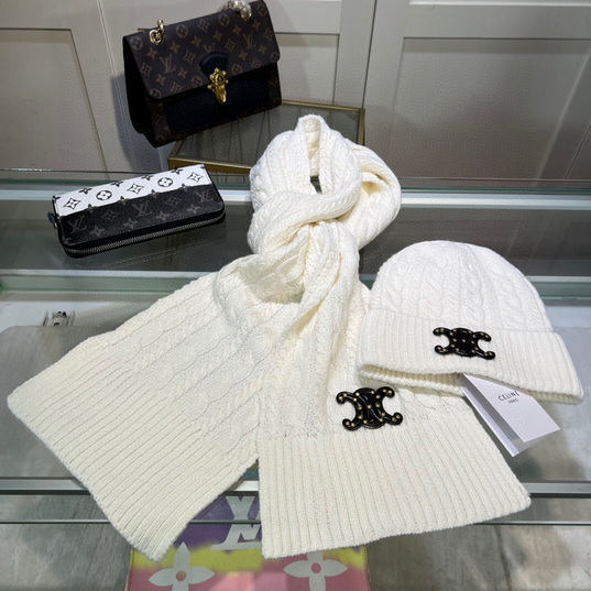Pack Duo Écharpe/Bonnet Celine