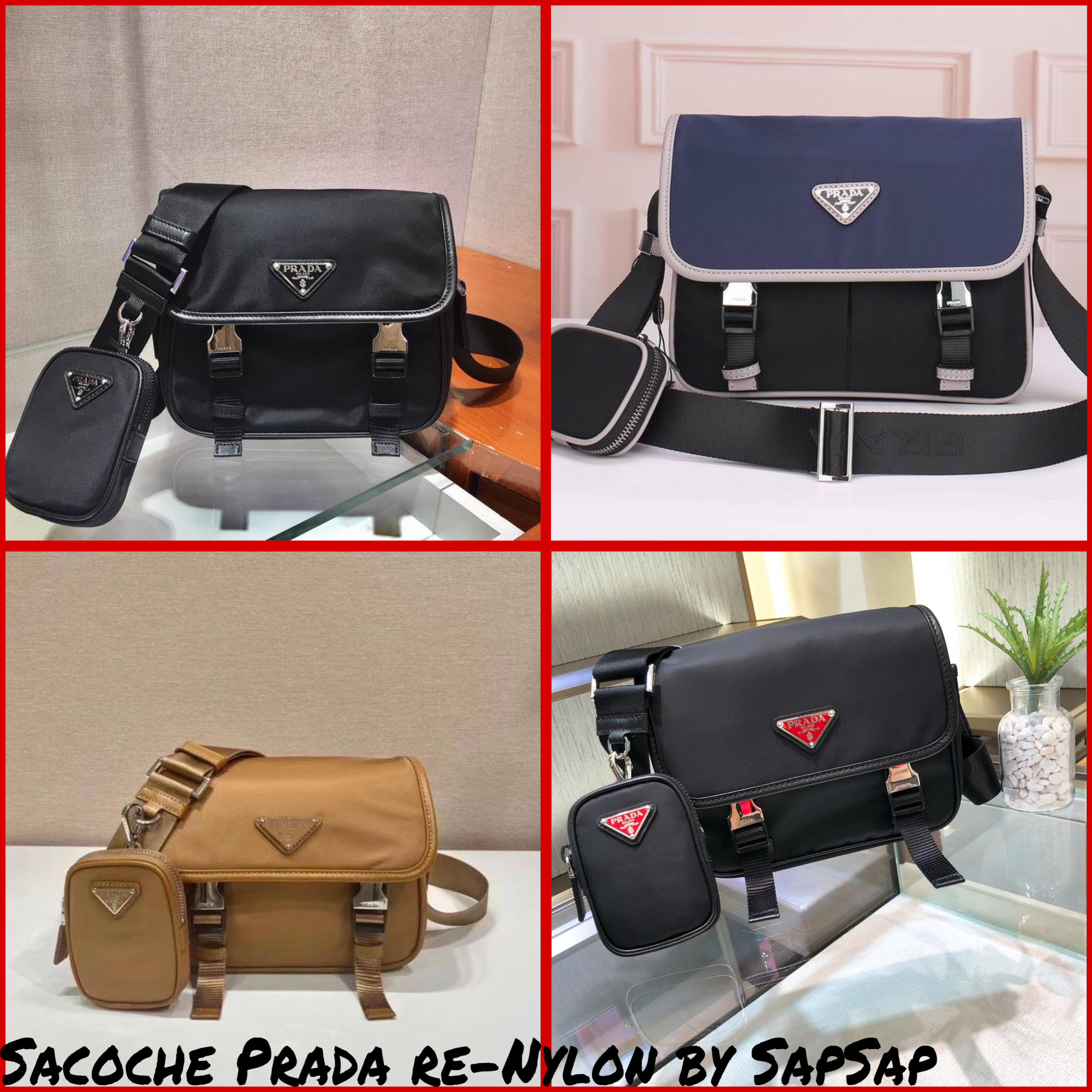 Sacoche PRD Re-nylon Duo 