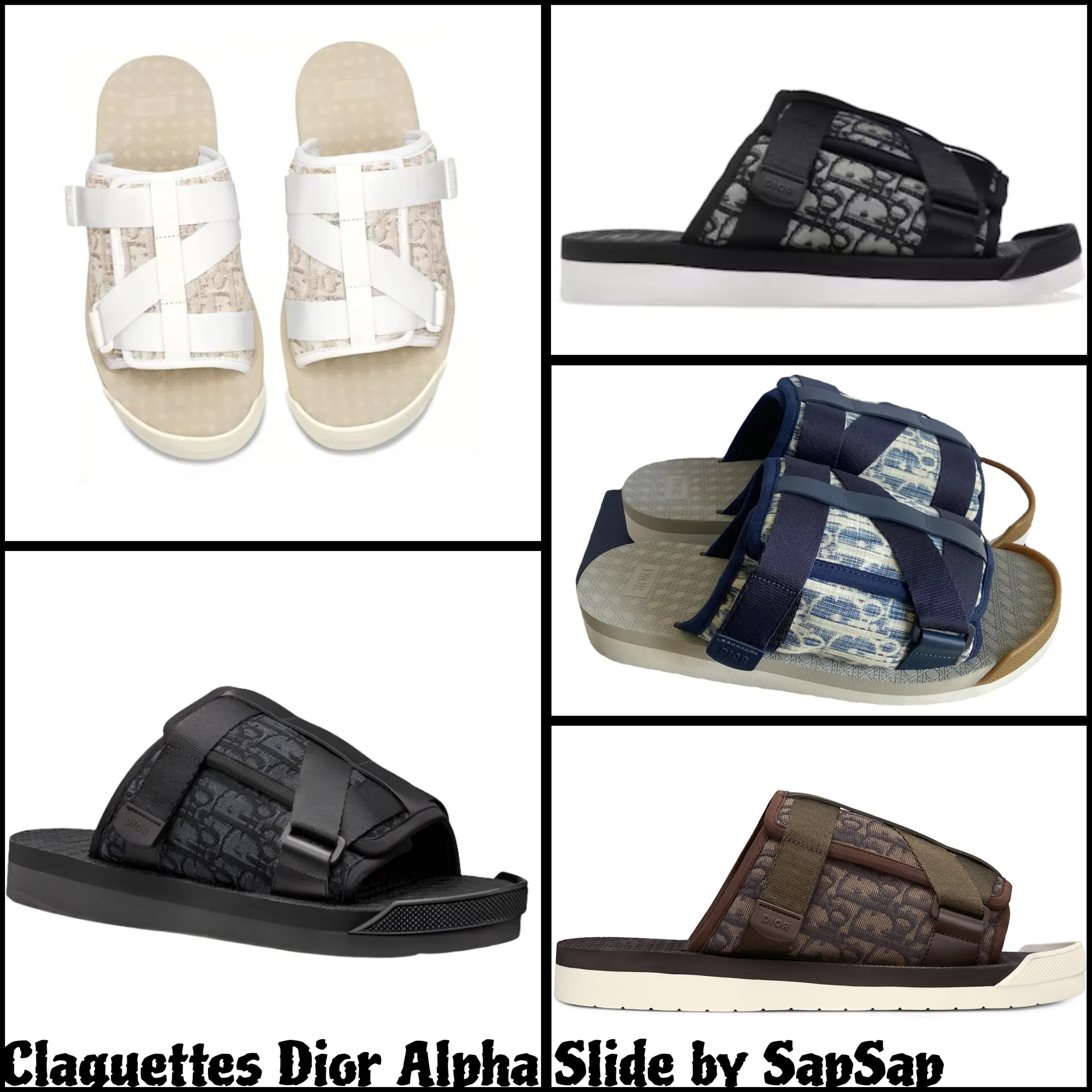 Claquettes CD Alpha Slide