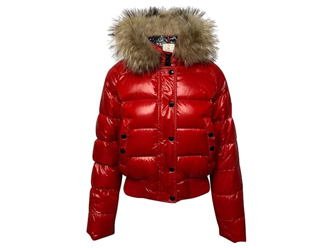 Doudoune Monc**r Alpin Fourrure Femme