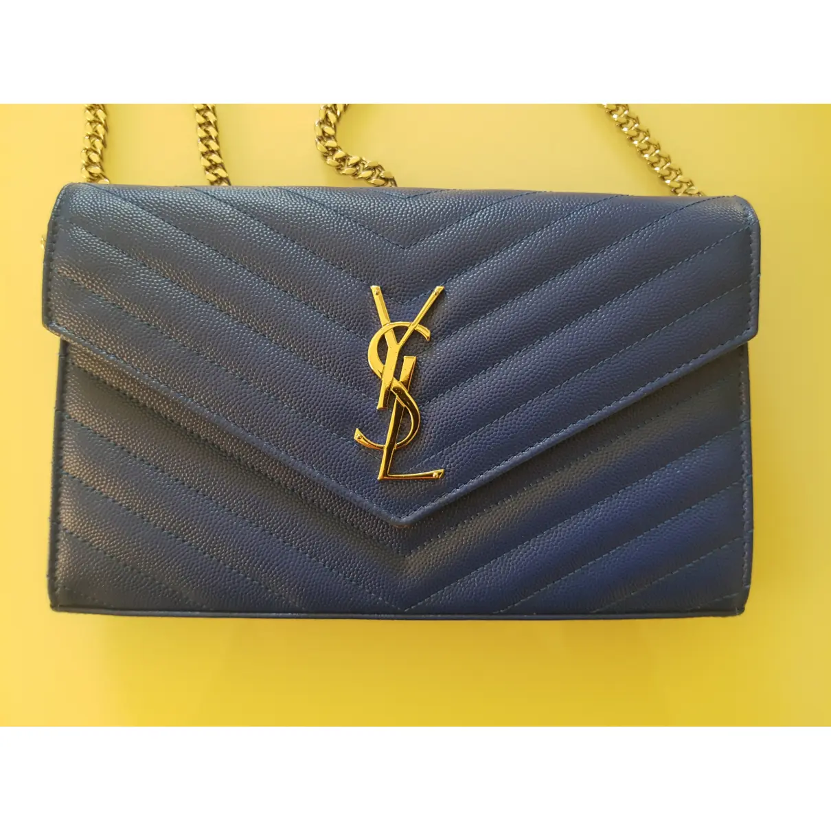 Sac à main YSL Enveloppe en cuir 