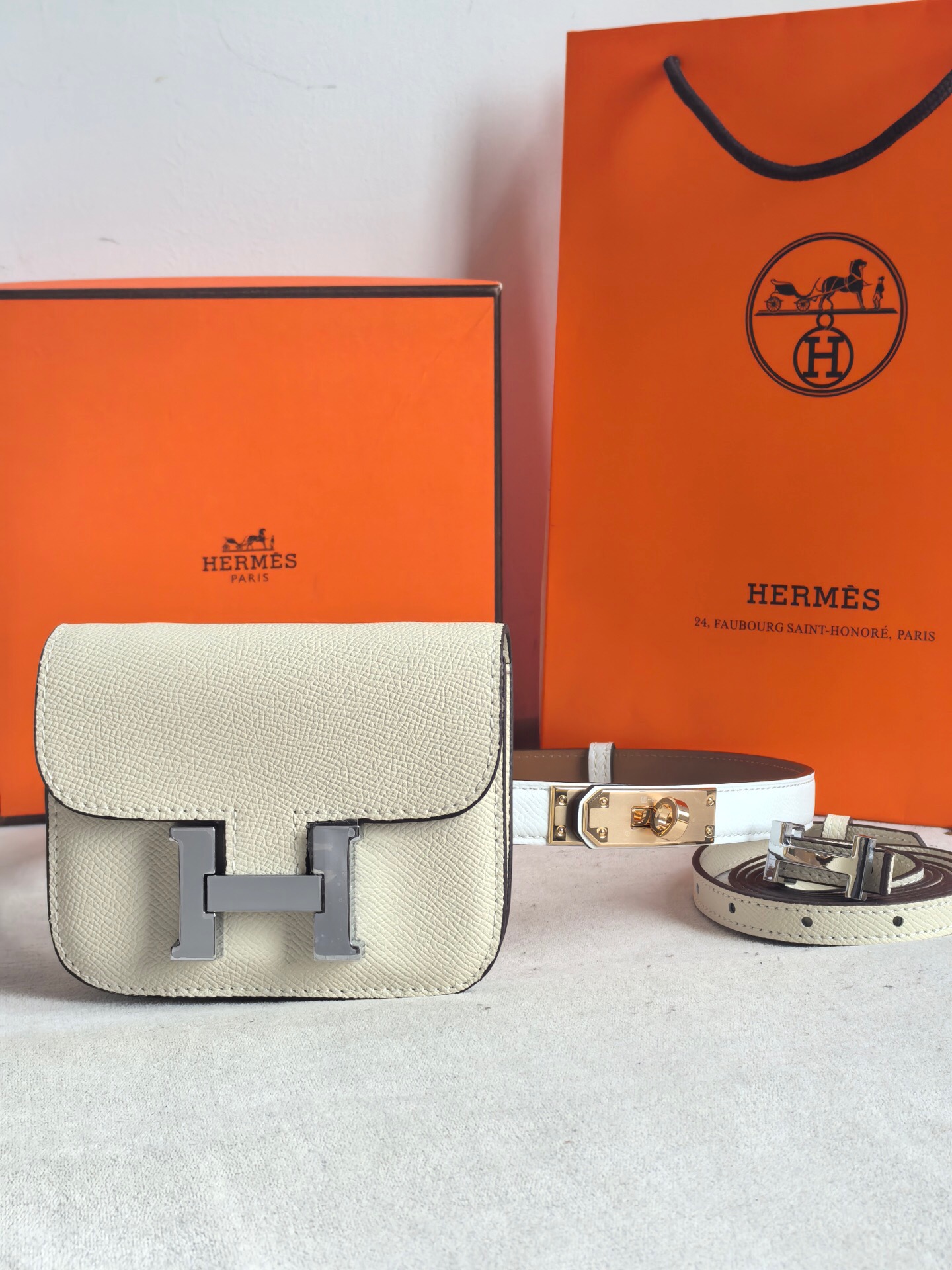 Ceinture Herm*s Sac intégrée 