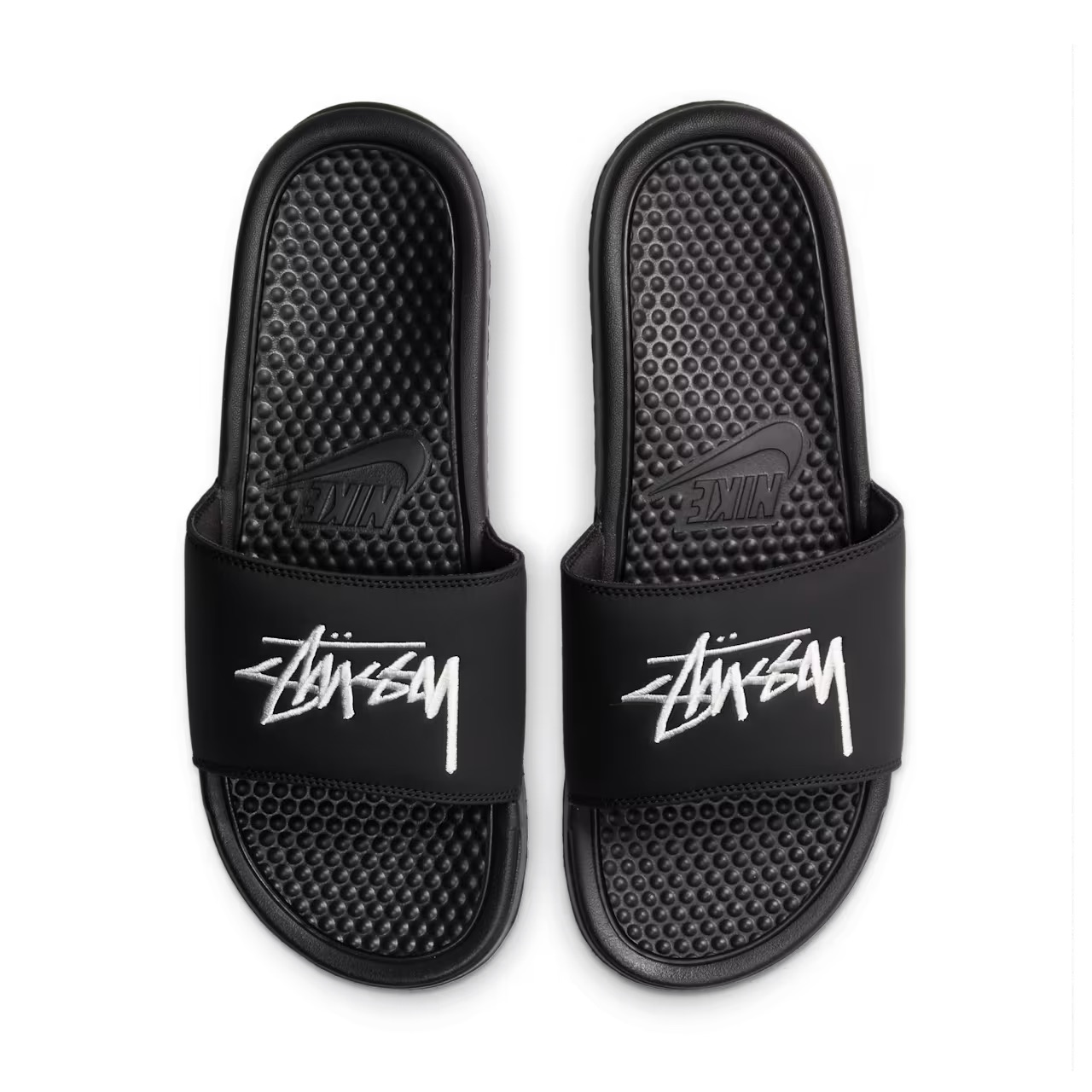 Claquettes NK x Stussy 