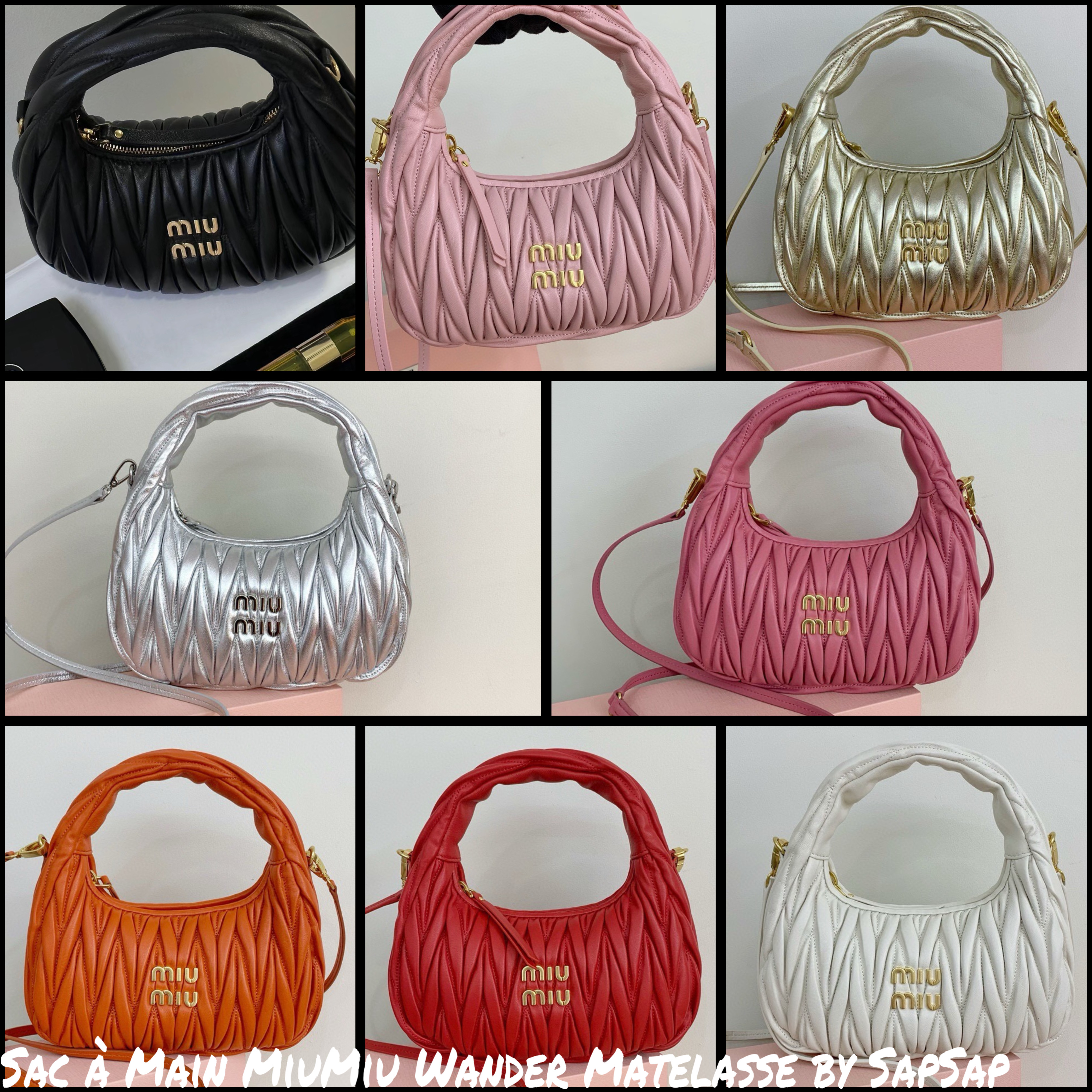 Sac à Main Miu-Miu Wander Matelassé  