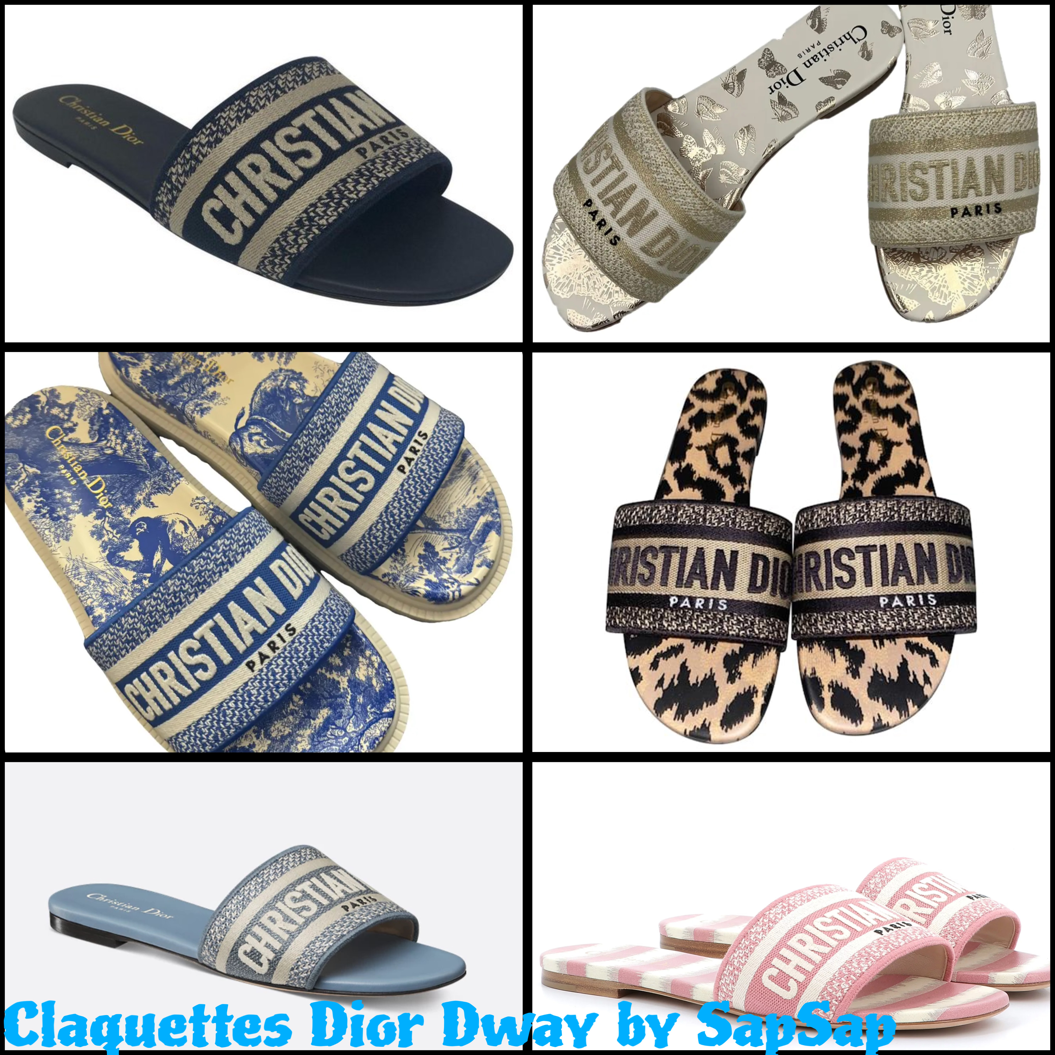 Claquettes CD Dway 