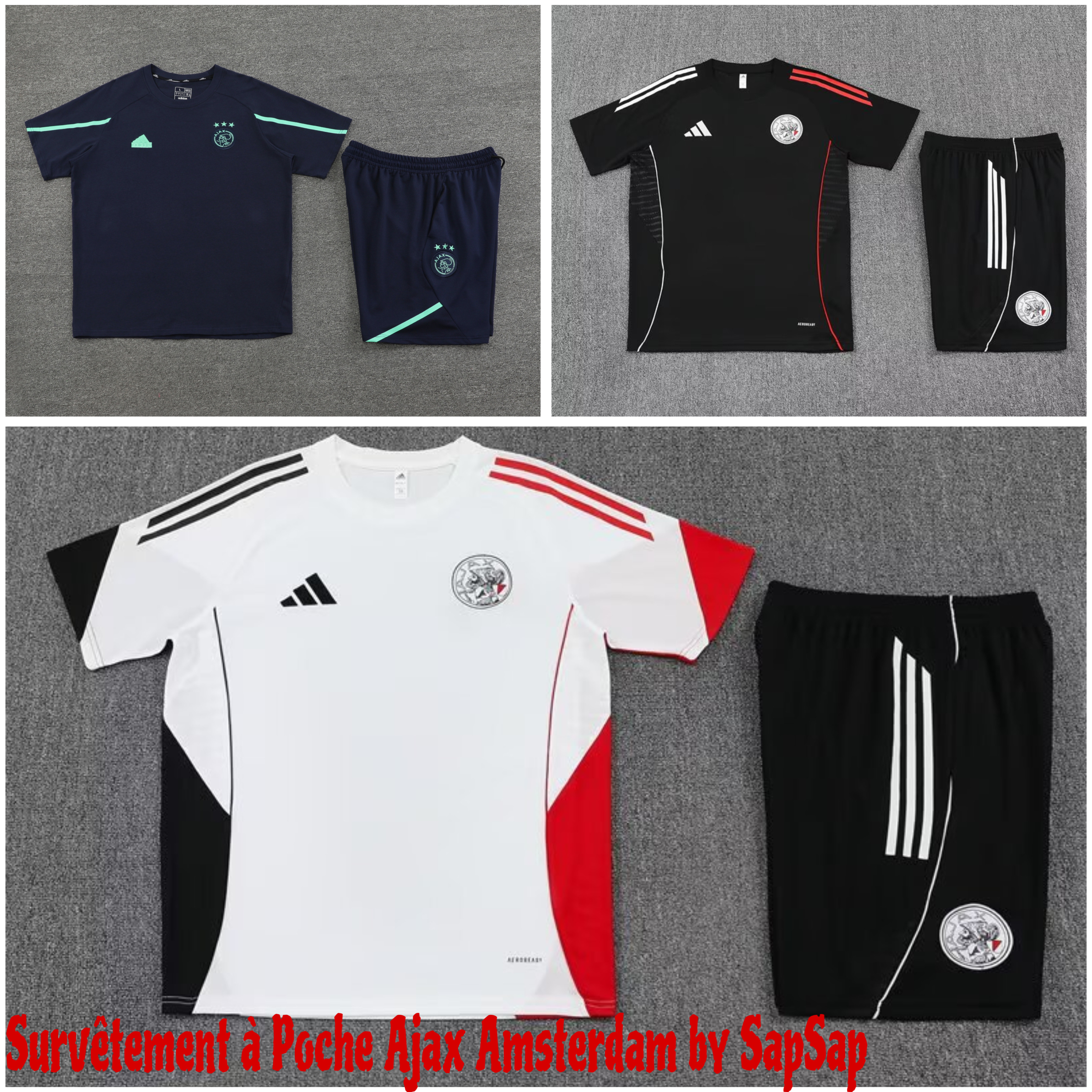 Survêtement à Poche Été Ajax Amsterdam Saison 2025/26