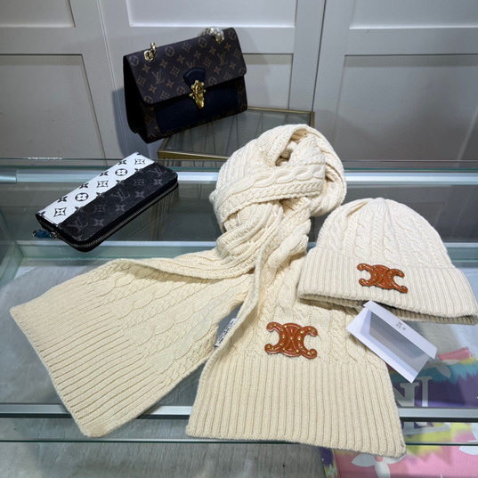 Pack Duo Écharpe/Bonnet Celine