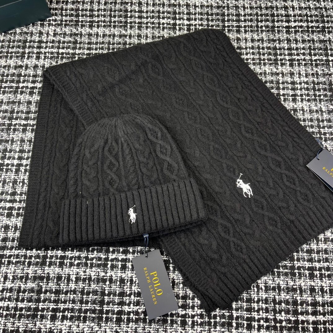 Pack Duo Écharpe/Bonnet Ralph Laur*n
