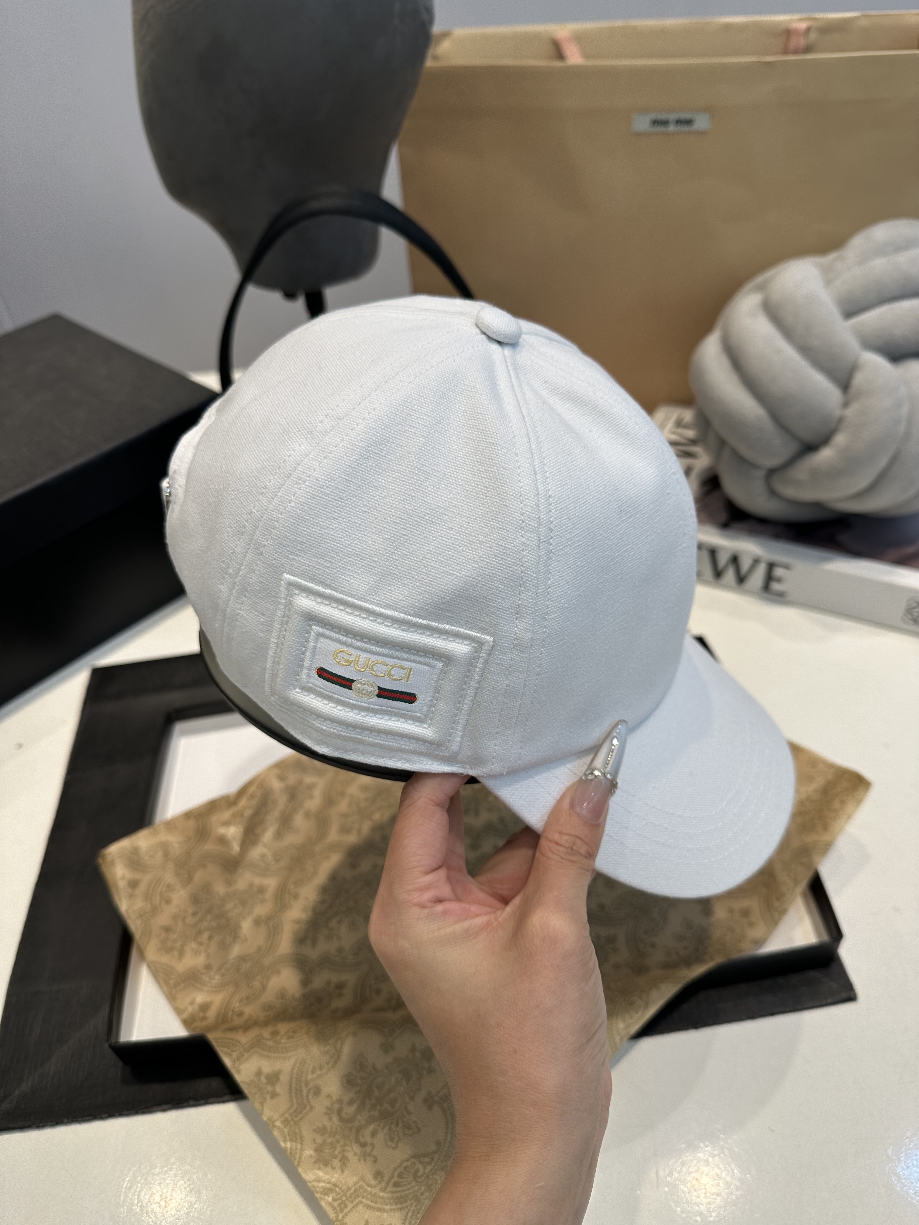 Casquette GG en Coton SS2025 1.1