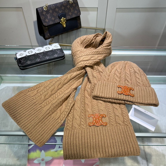 Pack Duo Écharpe/Bonnet Celine